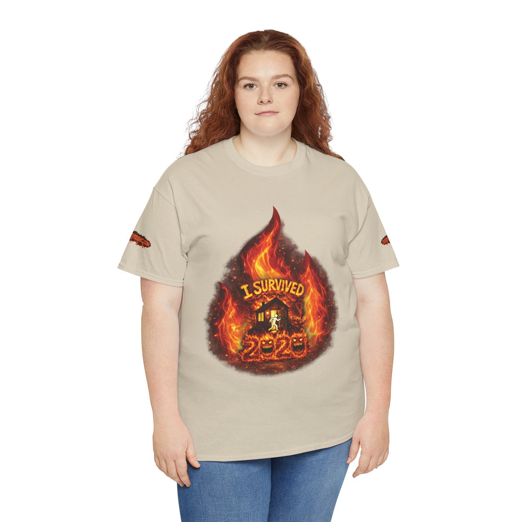 I Survived 2020 — Director's Cut S2:E2 "The Bobcat Fire" | Wildfire Edition Memorial Unisex Heavy Cotton Tee (SPECIAL EDITION)