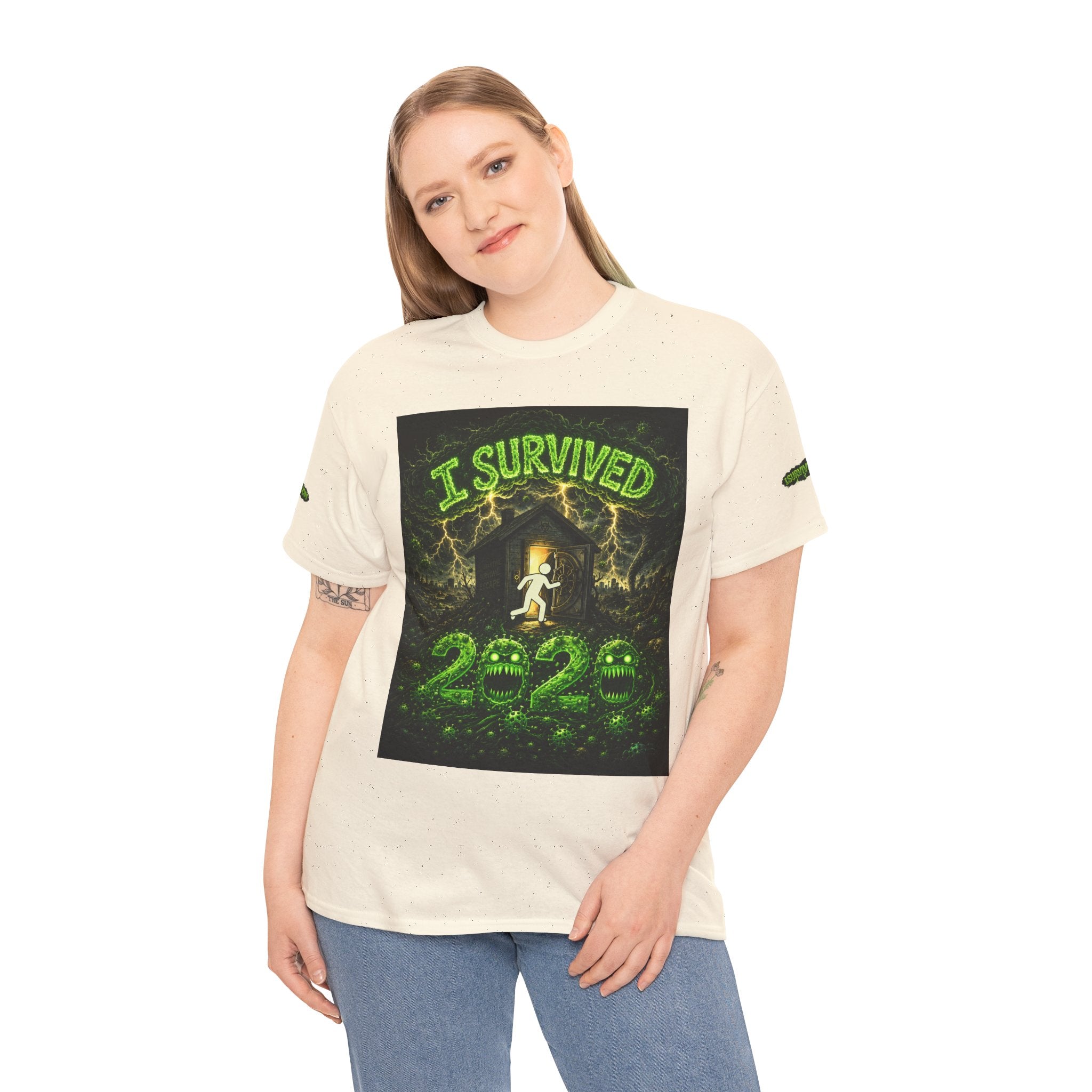I Survived 2020 — S1:E4 "Mask Madness Mayhem Moment" | Pandemic Edition Unisex Heavy Cotton Tee (SPECIAL EDITION)