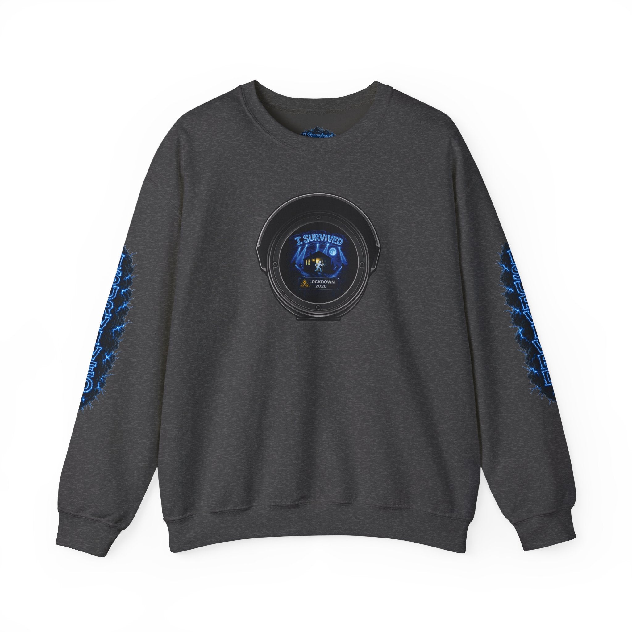 I Survived 2020 — LOCKDOWN S3:E2: Director's Cut Special Edition "Dating Under Lockdown" Unisex Heavy Blend™ Crewneck Sweatshirt