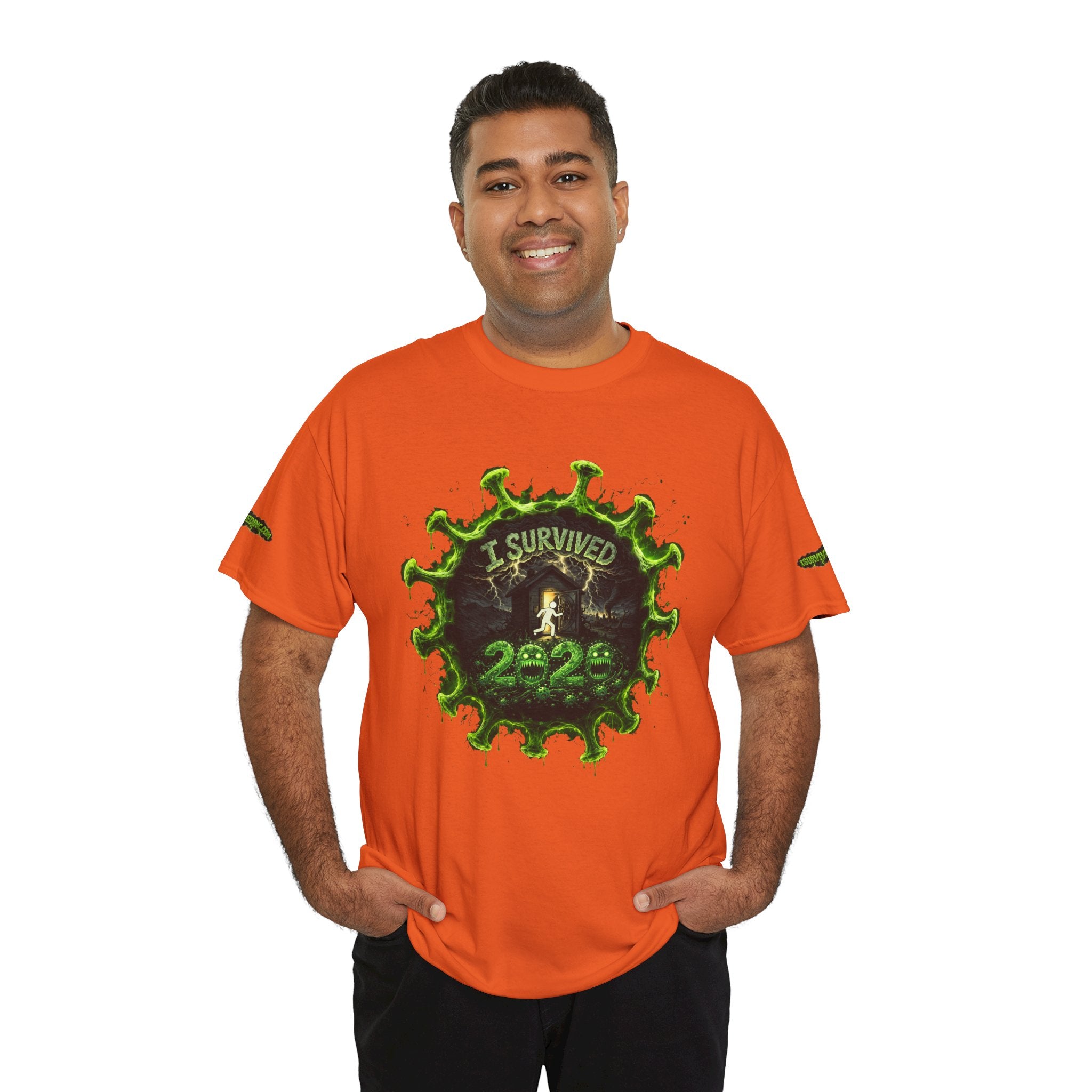 I Survived 2020 — Director's Cut S1:E2 "The Coming of COVID" | Pandemic Edition Unisex Heavy Cotton Tee (SPECIAL EDITION)