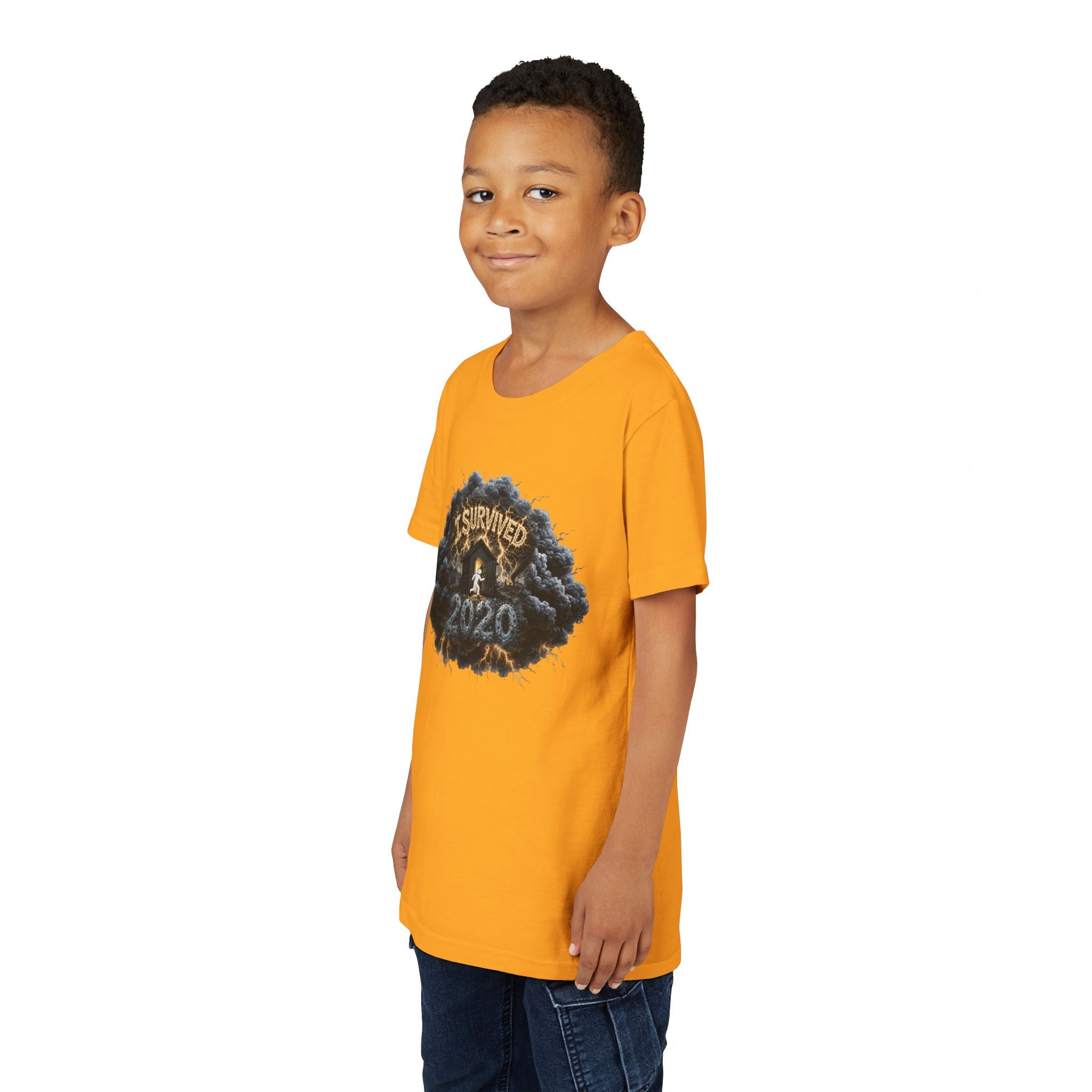 I Survived 2020 — Director's Cut Original Design Teaser Tee | Season 1 Premiere Drop Youth Short Sleeve Tee
