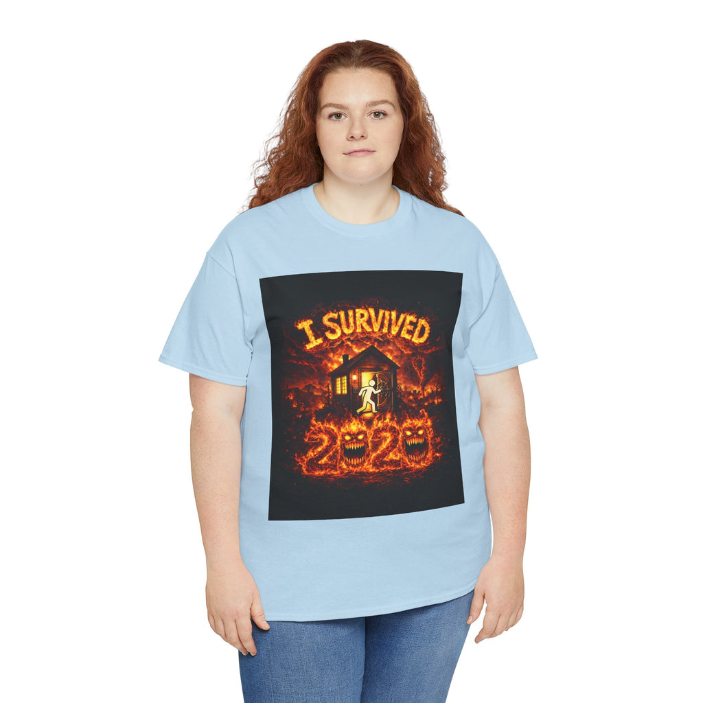 I Survived 2020 — S2:E2 "The Bobcat Fire" | Wildfire Edition Memorial Unisex Heavy Cotton Tee