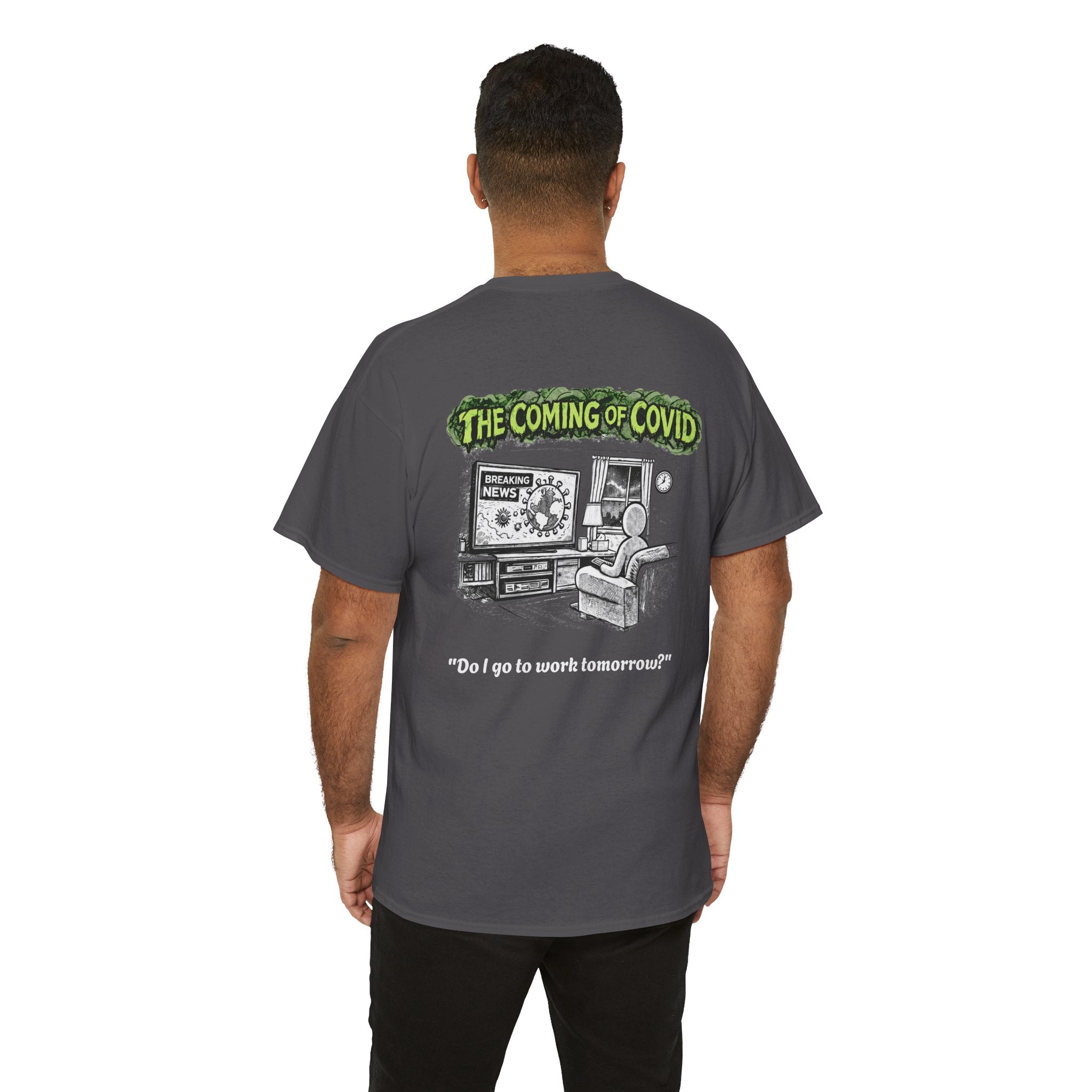 I Survived 2020 — Director's Cut S1:E2 "The Coming of COVID" | Pandemic Edition Unisex Heavy Cotton Tee