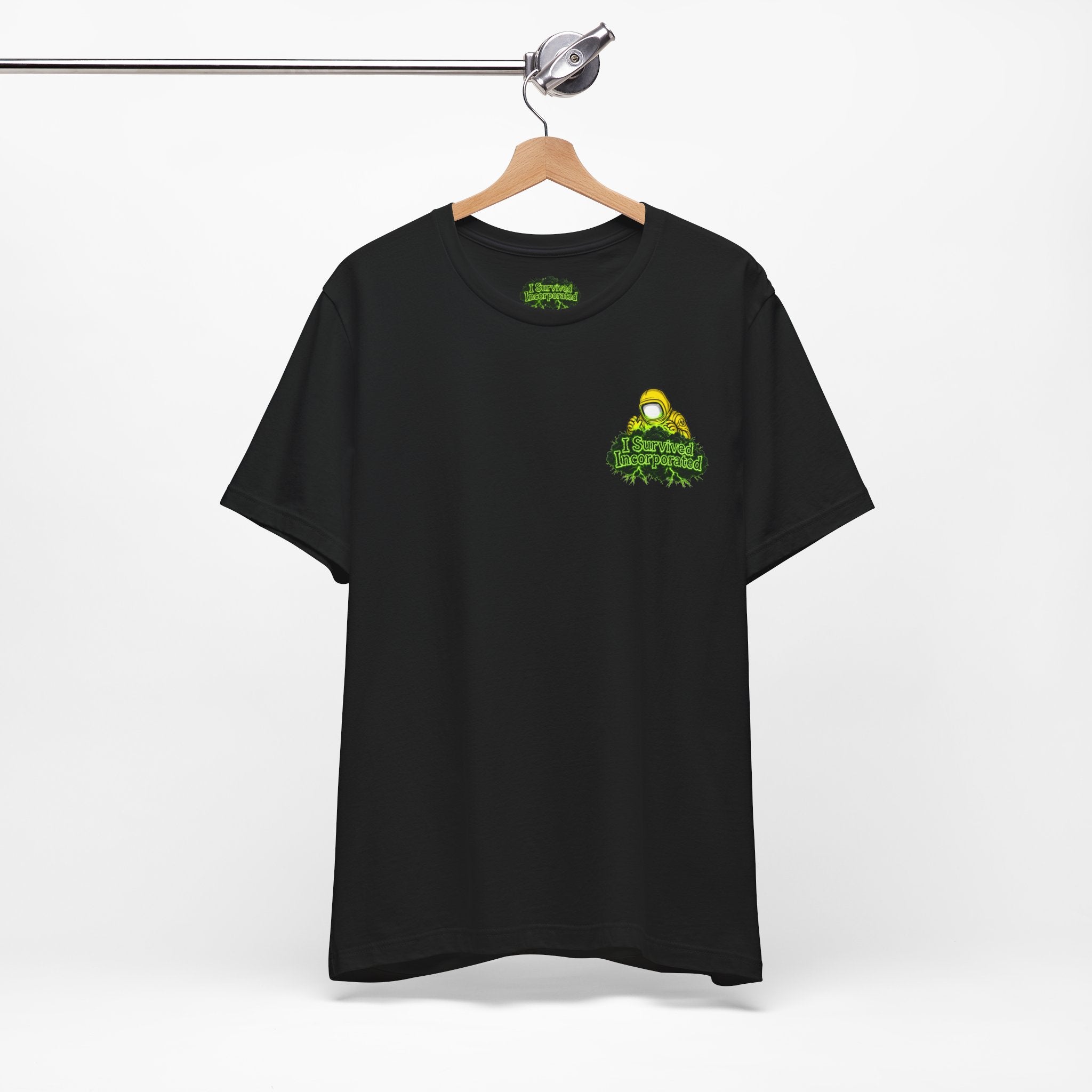 I Survived 2020 — "Please Stand By" Test Pattern Toxic Signal Tee Summer Premiere Unisex Jersey Short Sleeve Tee