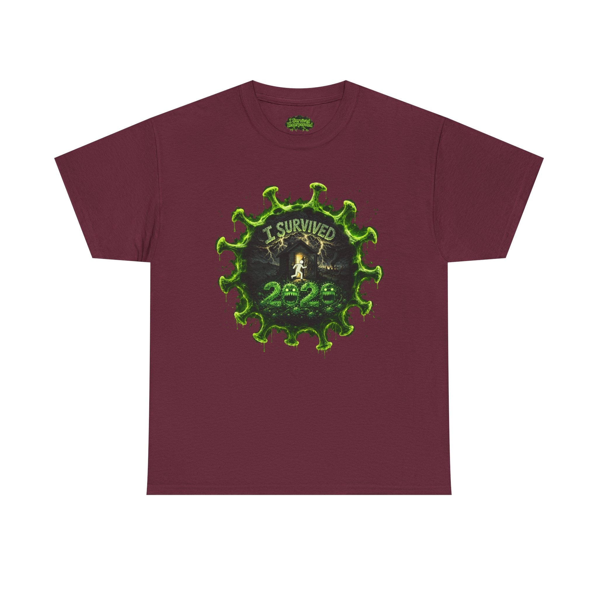 I Survived 2020 — Director's Cut S1:E4 "Mask Madness Mayhem Moment" | Pandemic Edition Unisex Heavy Cotton Tee
