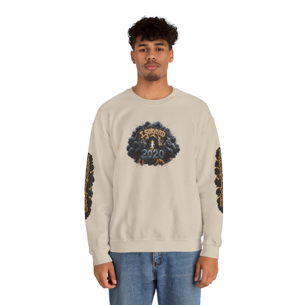 I Survived 2020 — Original PILOT Design: Director's Cut Special Edition Unisex Heavy Blend™ Crewneck Sweatshirt