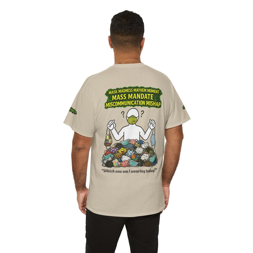 I Survived 2020 — PANDEMIC S1:E4: Special Edition "Mask Madness" Unisex Heavy Cotton Tee