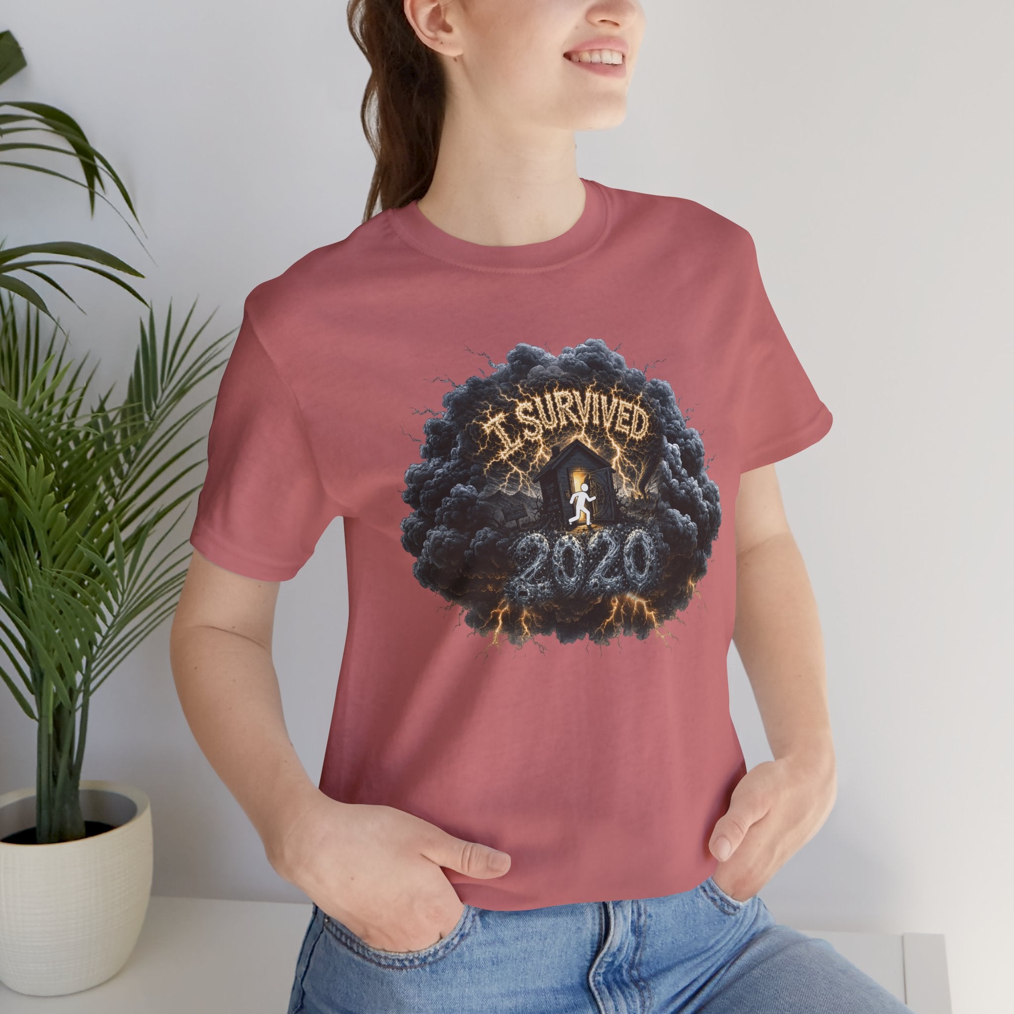 I Survived 2020 — Director's Cut Original Design Teaser Tee | Season 1 Premiere Drop Unisex Jersey Short Sleeve Tee