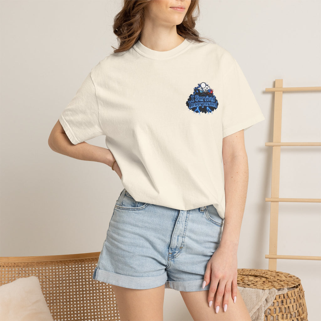 I Survived 2020 — "Please Stand By" Test Pattern Tee Lockdown Special Edition Summer Exclusive Unisex Garment-Dyed T-shirt