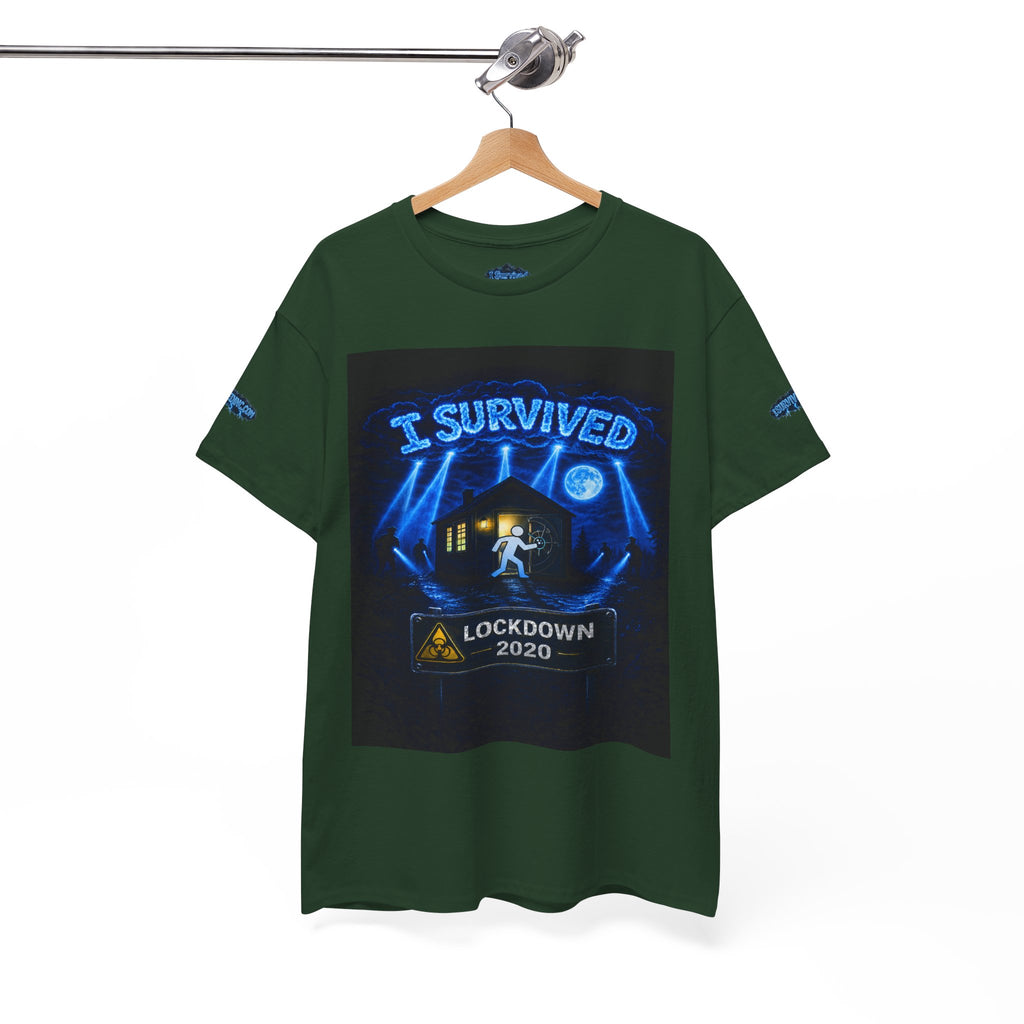 I Survived 2020 — S3:E3 "Remote Schooling" | Lockdown Edition Documentary Unisex Heavy Cotton Tee (SPECIAL EDITION)