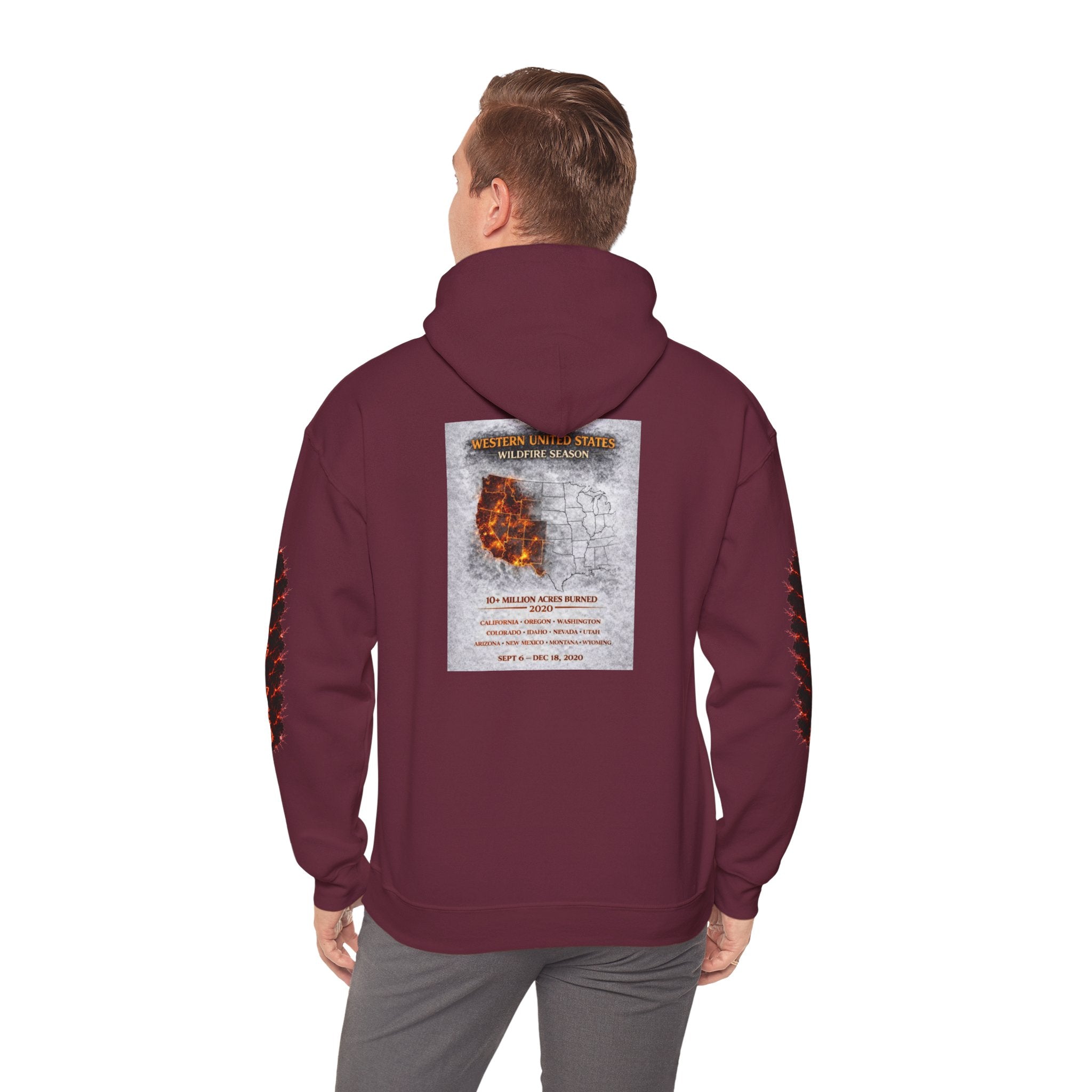 I Survived 2020 — Director's Cut S2:E4 "Western U.S. Wildfire Season" | Mid-Season Finale Pt. 1 | Wildfire Edition Memorial Hoodie Sweatshirt