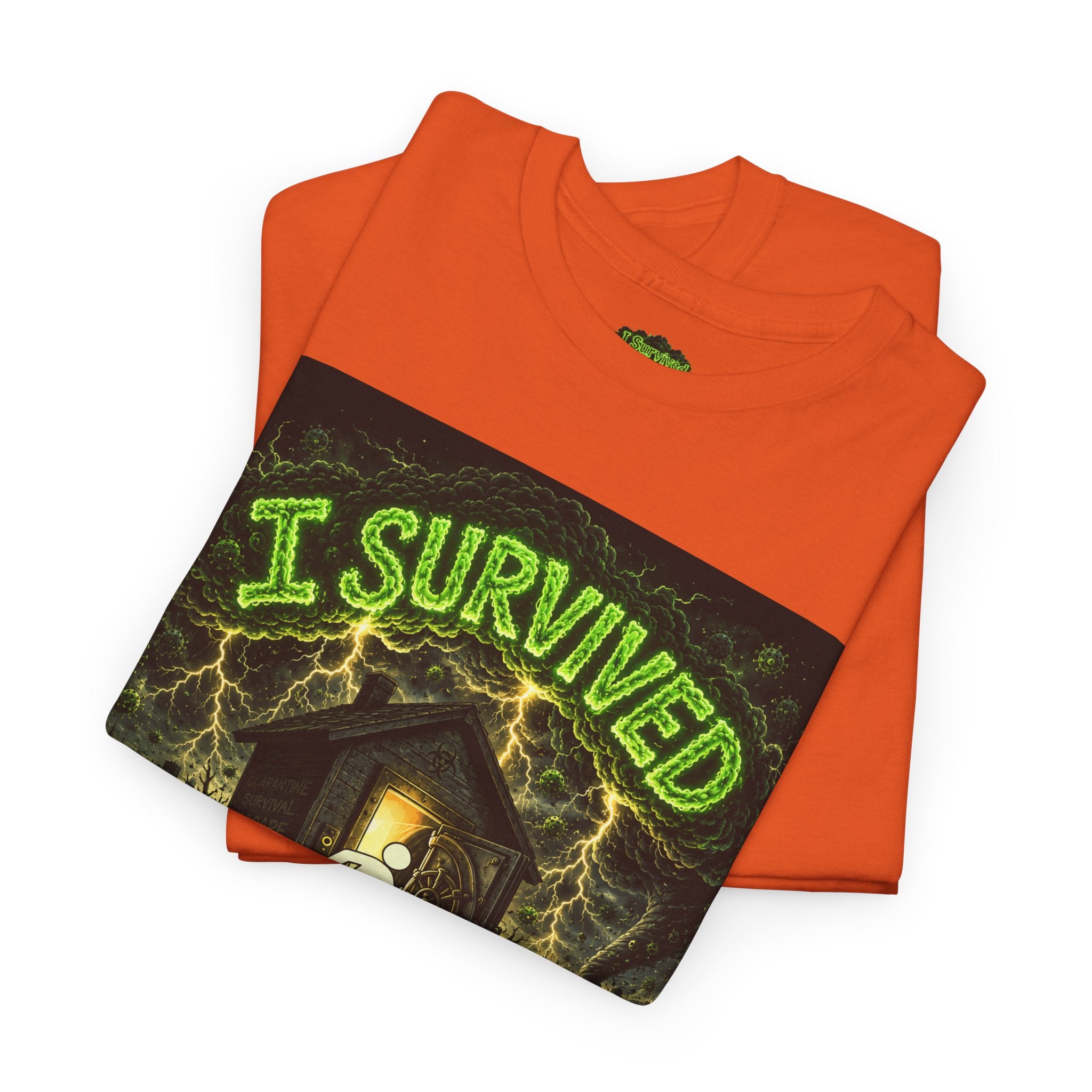 I Survived 2020 — S1:E2 "The Coming of COVID" | Pandemic Edition Unisex Heavy Cotton Tee