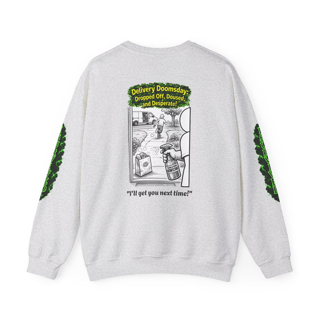 I Survived 2020 — PANDEMIC S1:E5: Director's Cut "Delivery Doomsday" Unisex Heavy Blend™ Crewneck Sweatshirt