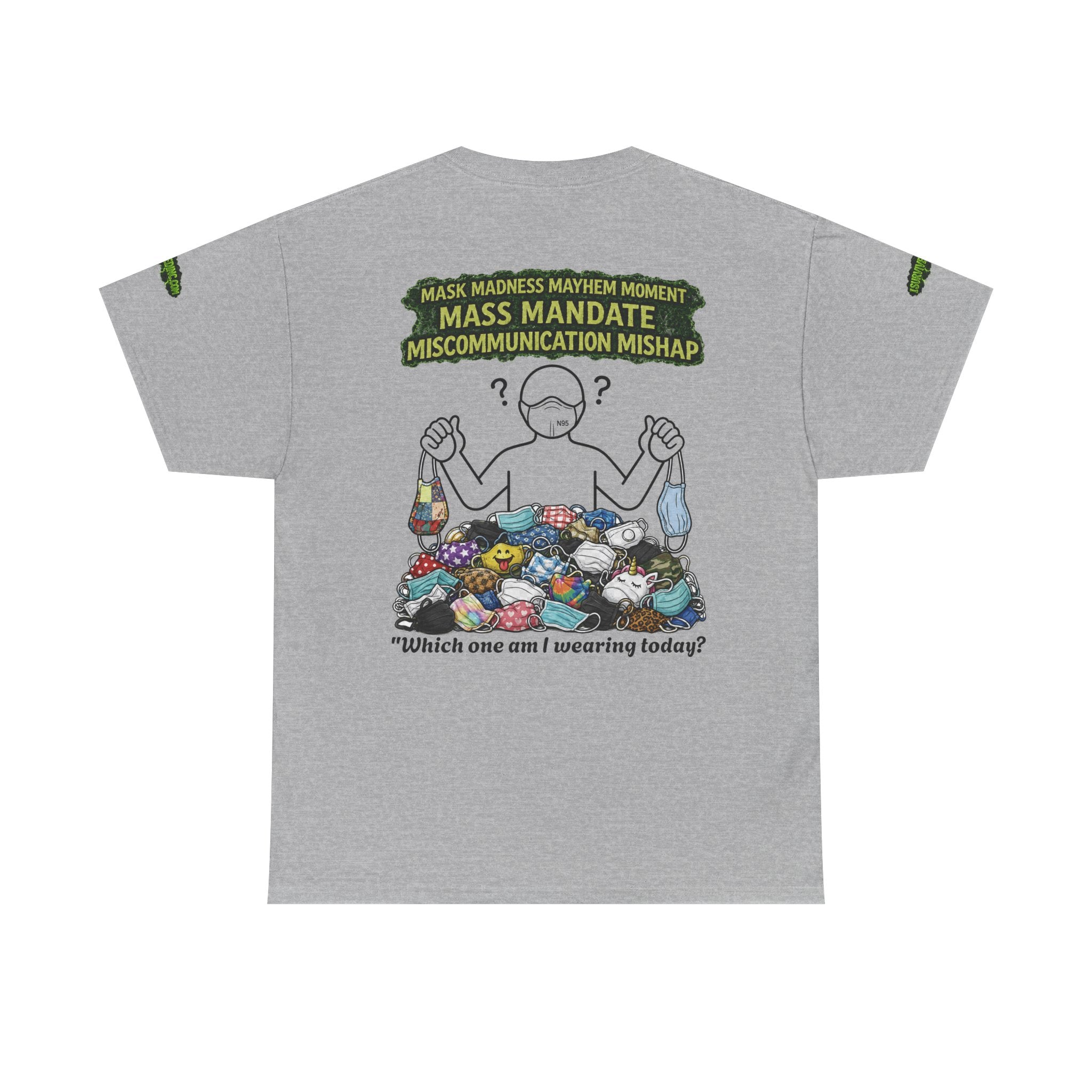 I Survived 2020 — S1:E4 "Mask Madness Mayhem Moment" | Pandemic Edition Unisex Heavy Cotton Tee (SPECIAL EDITION)