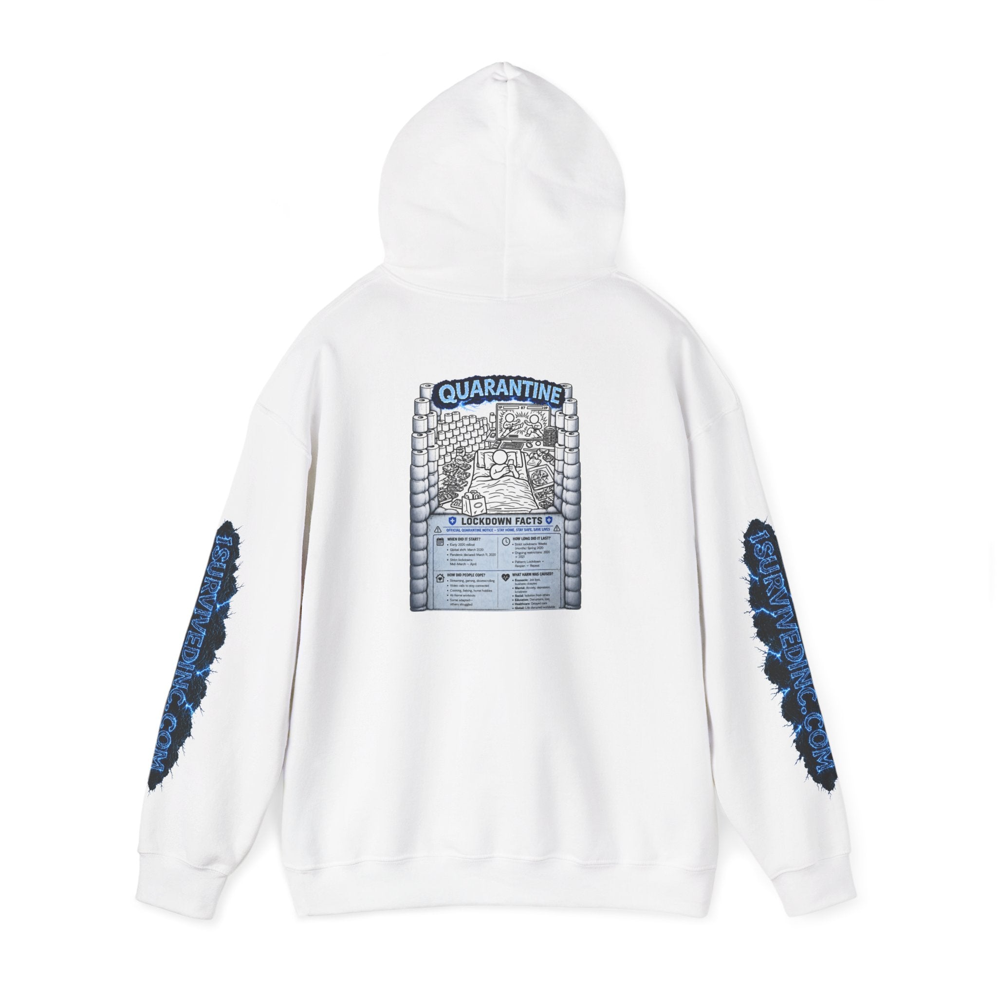 I Survived 2020 — LOCKDOWN S3:E1: "Quarantine" Hoodie