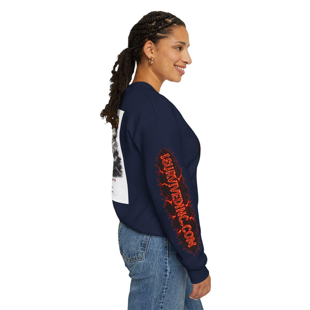 I Survived 2020 — S2:E2 "The Bobcat Fire" | Wildfire Edition Memorial Unisex Heavy Blend™ Crewneck Sweatshirt
