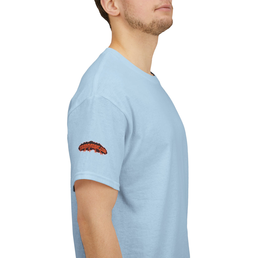 I Survived 2020 — "Please Stand By" Test Pattern Tee Wildfire Signal Special Edition Summer Premiere Unisex Heavy Cotton Tee