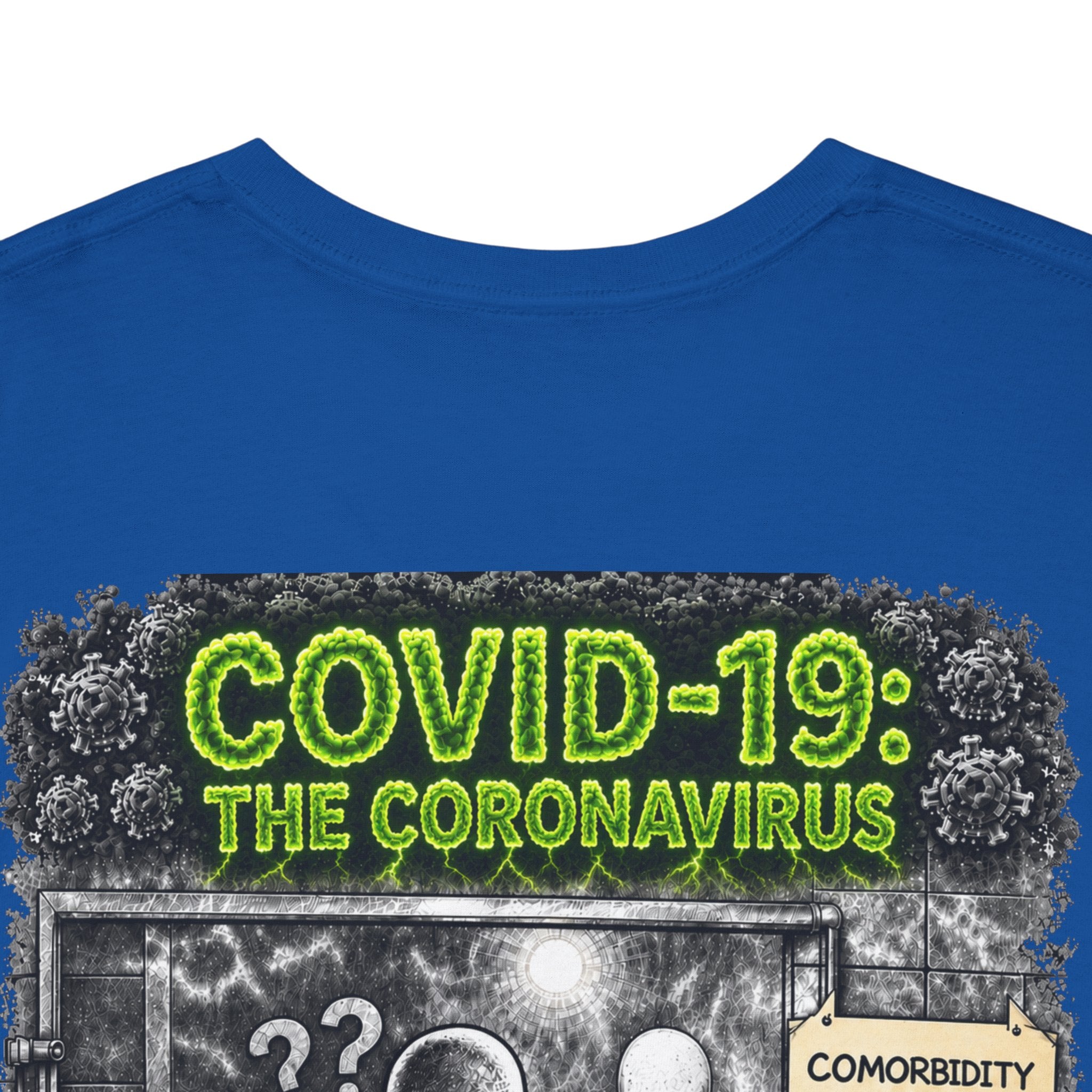 I Survived 2020 — Director's Cut S1:E1 "COVID-19: The Coronavirus" | Pandemic Edition Unisex Heavy Cotton Tee