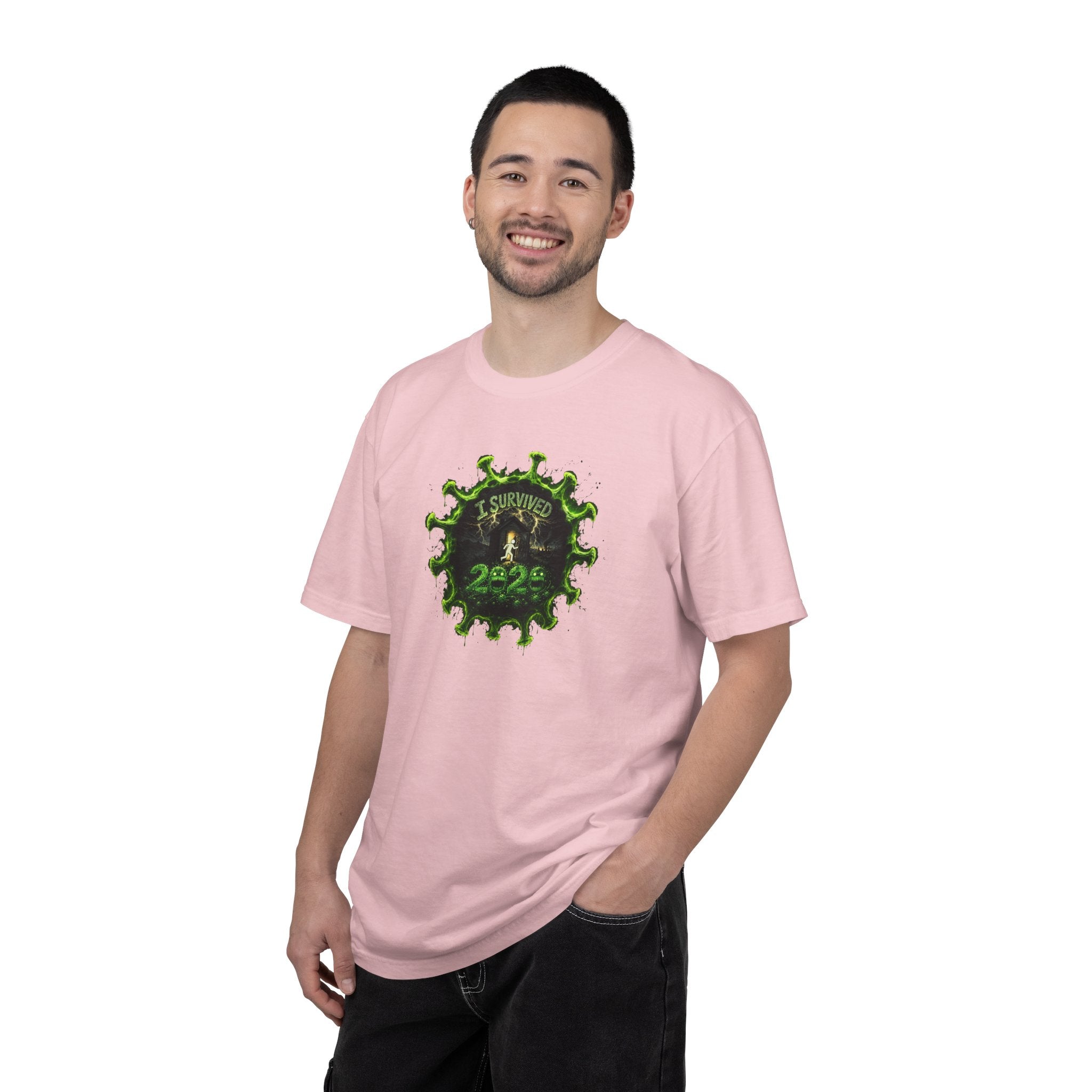 I Survived 2020 — PANDEMIC S1:E5: Director's Cut "Delivery Doomsday" Unisex Garment-Dyed T-shirt
