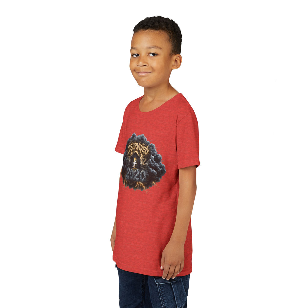 I Survived 2020 — Director's Cut Original Design Teaser Tee | Season 1 Premiere Drop Youth Short Sleeve Tee