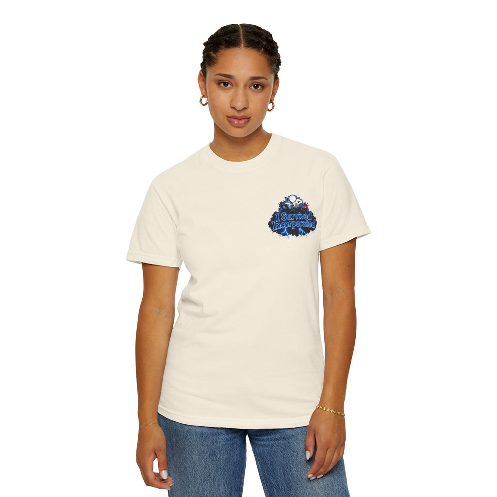 I Survived 2020 — "Please Stand By" Test Pattern Tee Lockdown Special Edition Summer Exclusive Unisex Garment-Dyed T-shirt