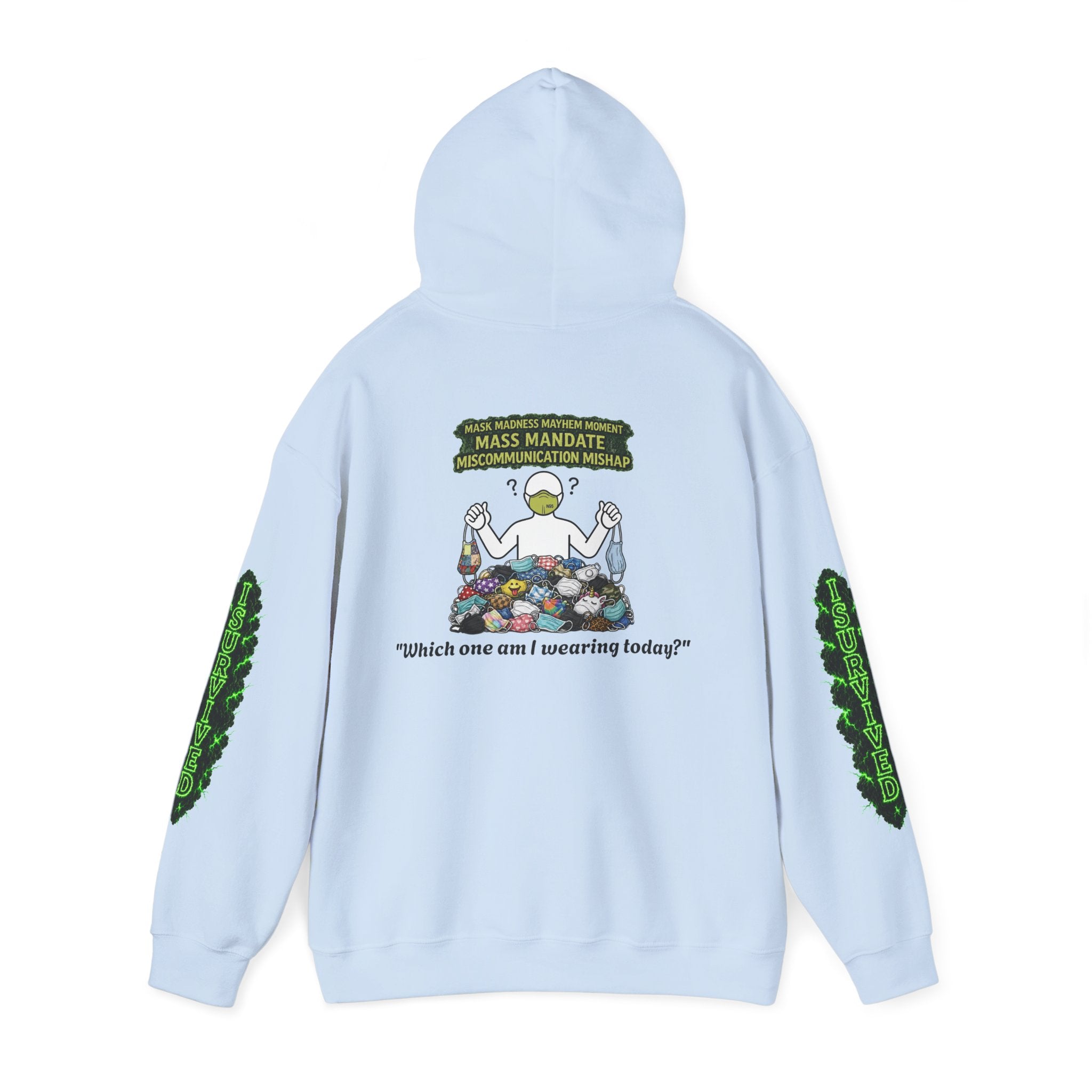 I Survived 2020 — Director's Cut S1:E4 "Mask Madness Mayhem Moment" | Pandemic Edition Hoodie Sweatshirt