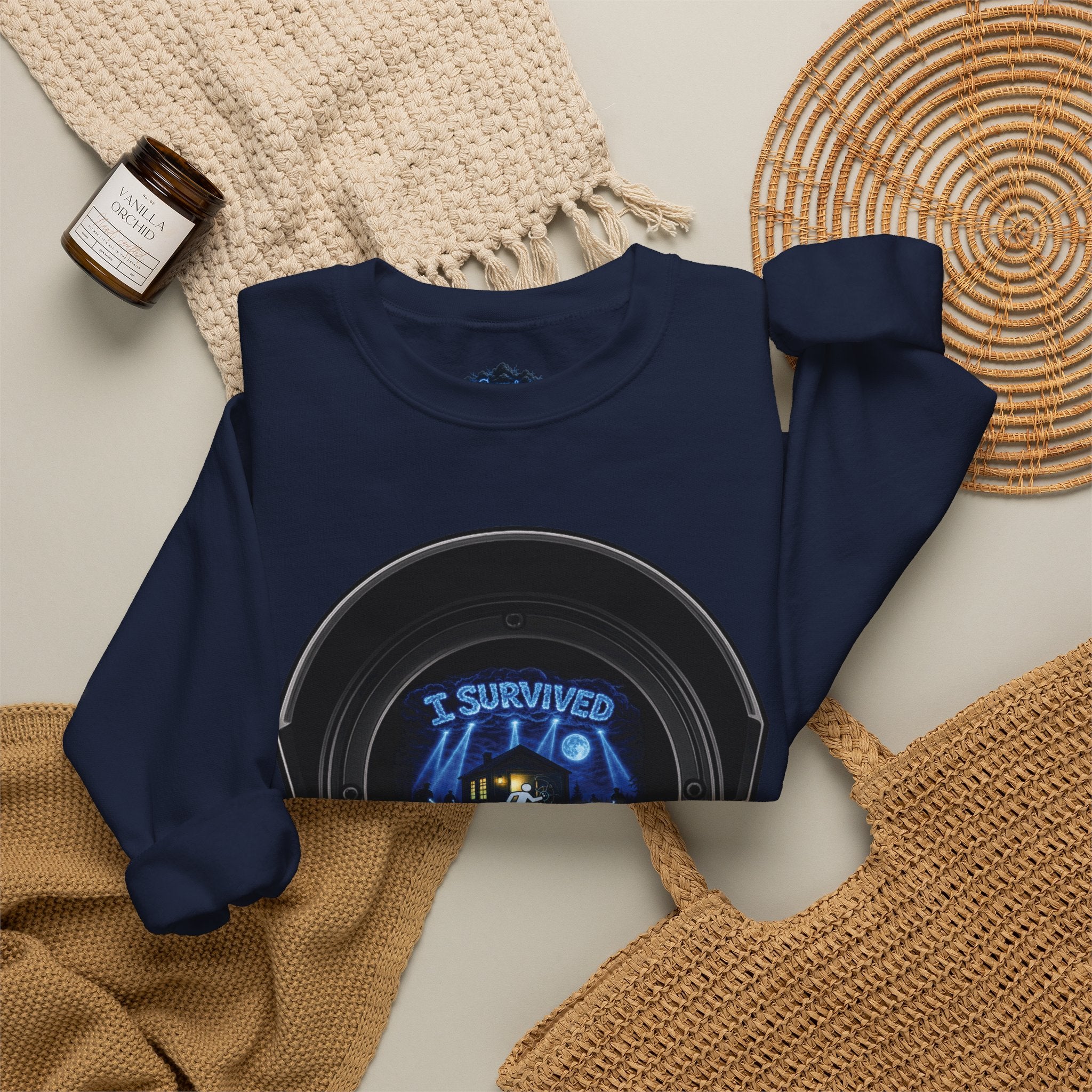 I Survived 2020 — Director's Cut S3:E4 "Working From Home" | Mid-Season Finale Pt. 1 | Lockdown Edition Documentary Unisex Heavy Blend™ Crewneck Sweatshirt