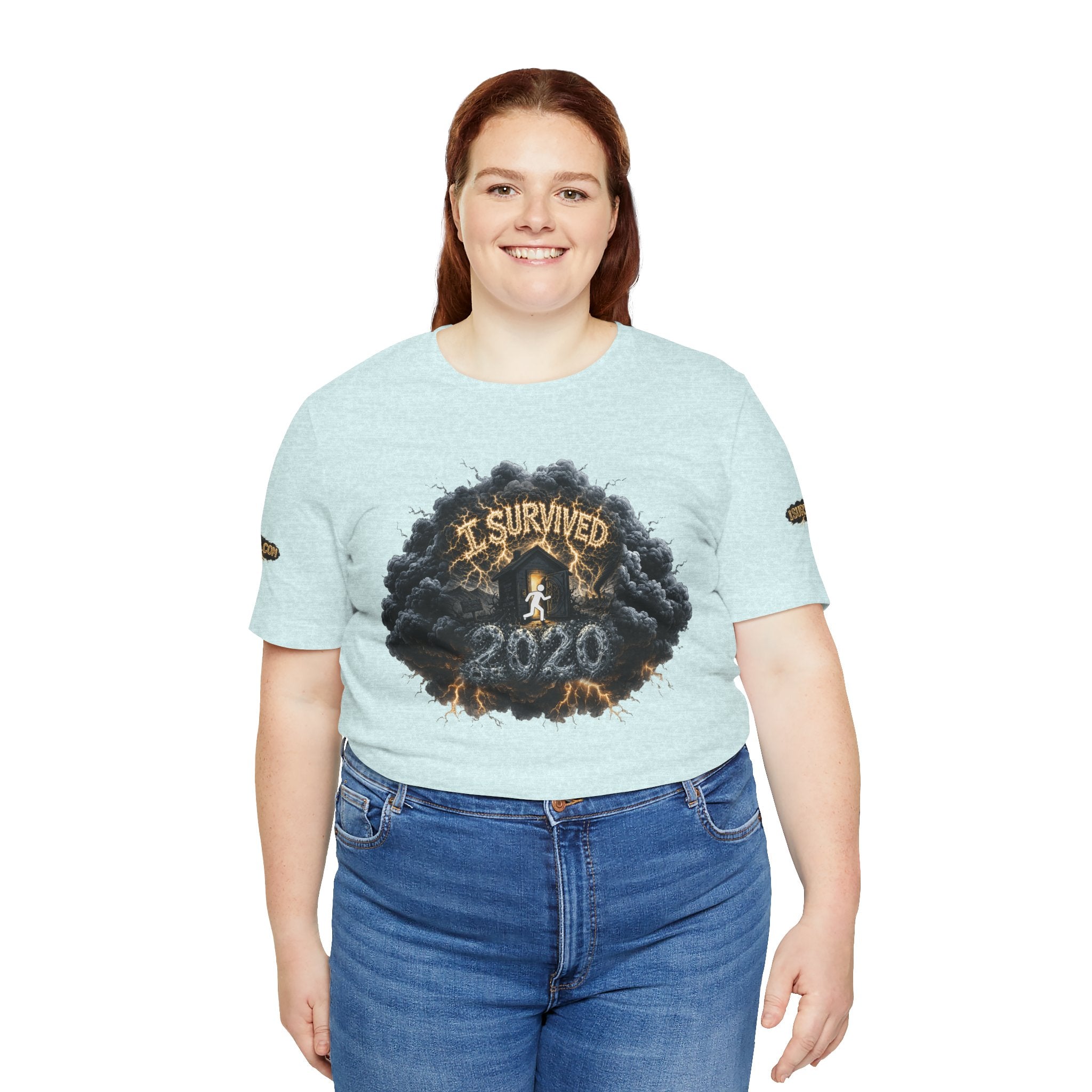 I Survived 2020 — Director's Cut Original Design Teaser Tee | Season 1 Premiere Drop Unisex Jersey Short Sleeve Tee