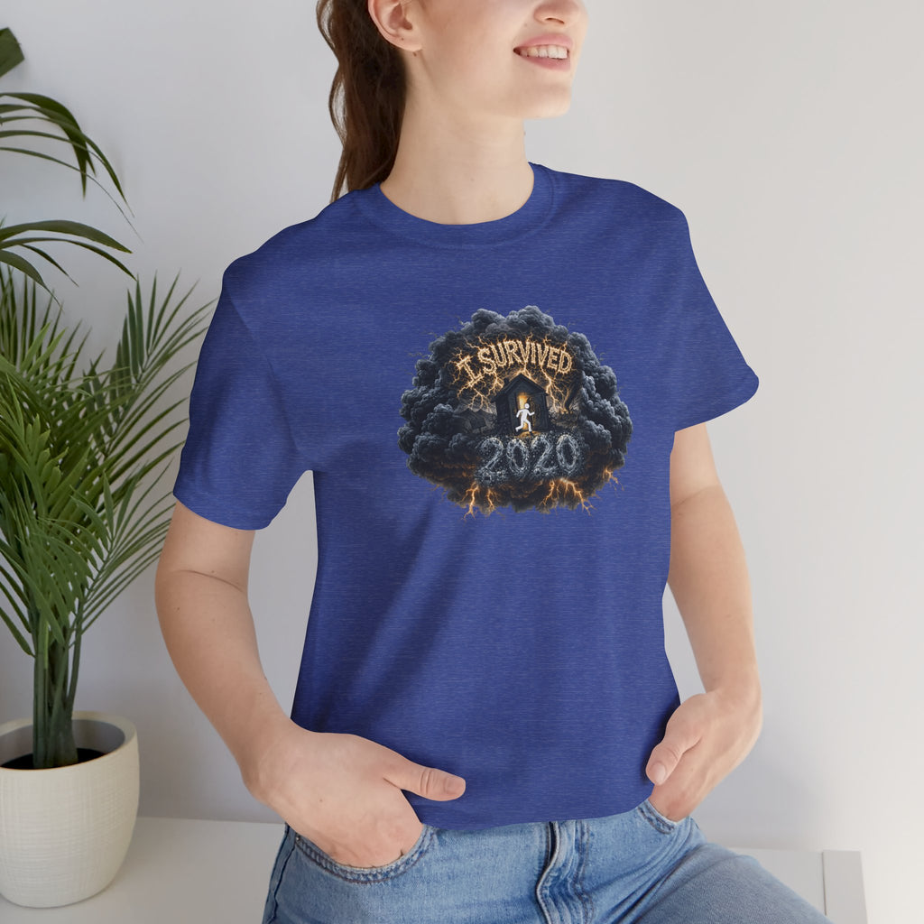 I Survived 2020 — Original PILOT Design: Director's Cut Unisex Jersey Short Sleeve Tee