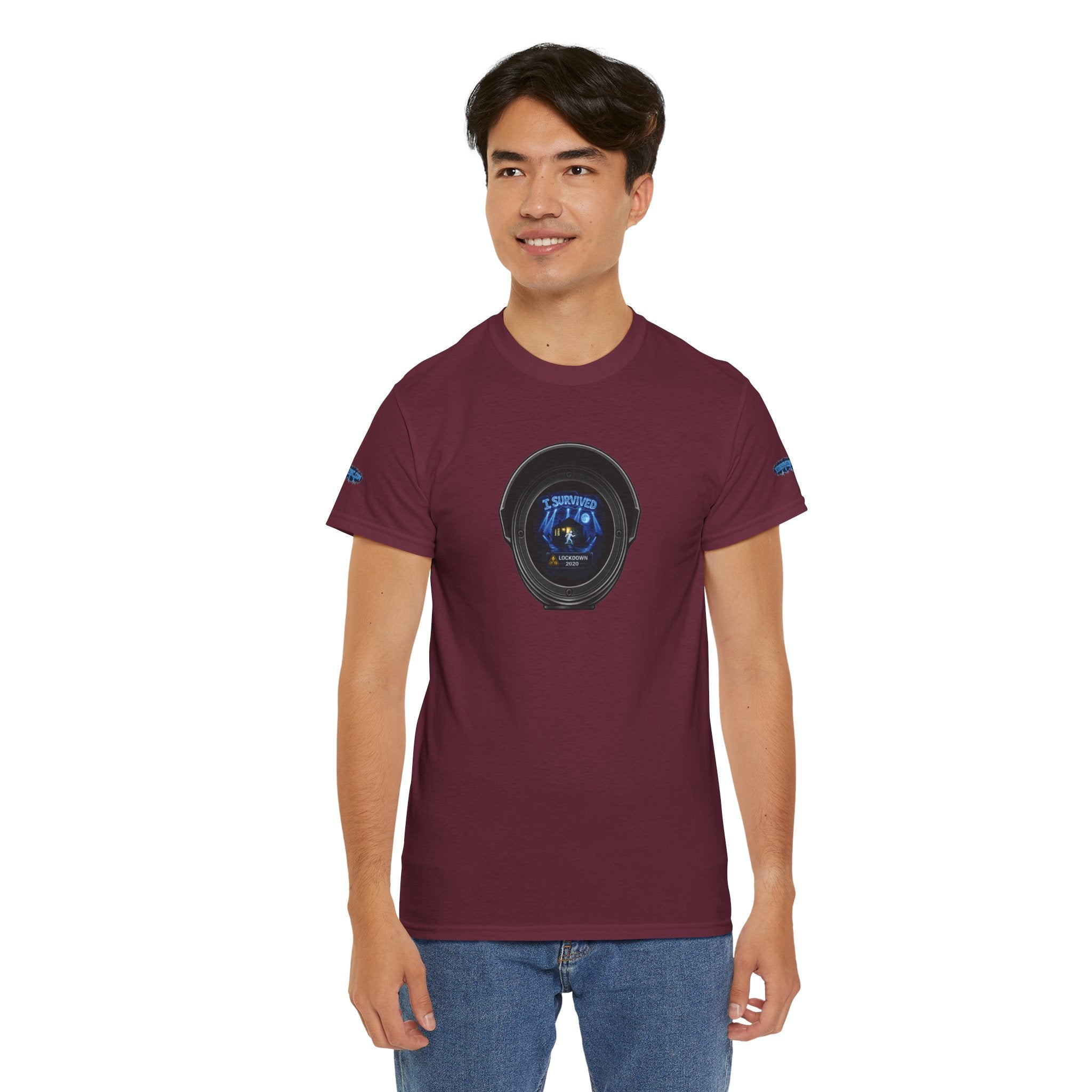 I Survived 2020 — LOCKDOWN S3:E3: Director's Cut Special Edition "Remote Schooling" Unisex Heavy Cotton Tee