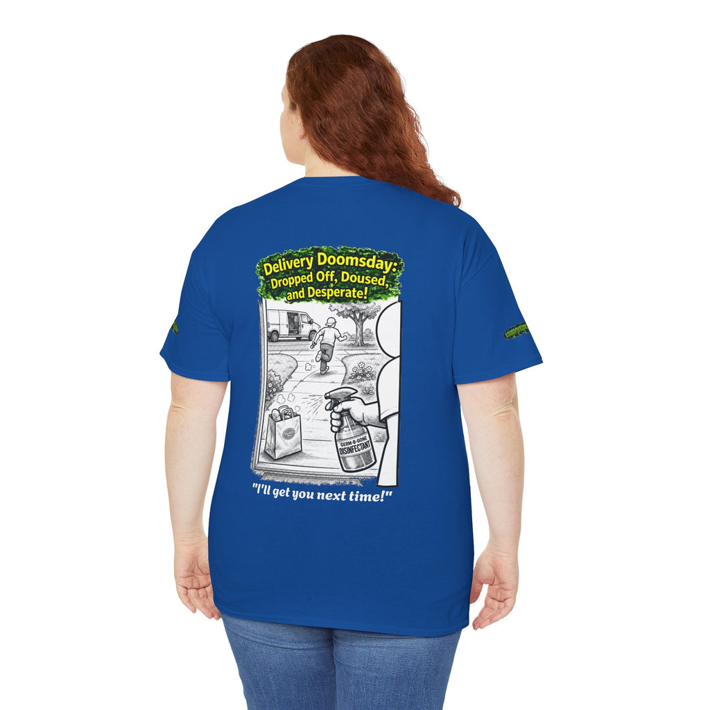 I Survived 2020 — PANDEMIC S1:E5: Director's Cut Special Edition "Delivery Doomsday" Unisex Heavy Cotton Tee