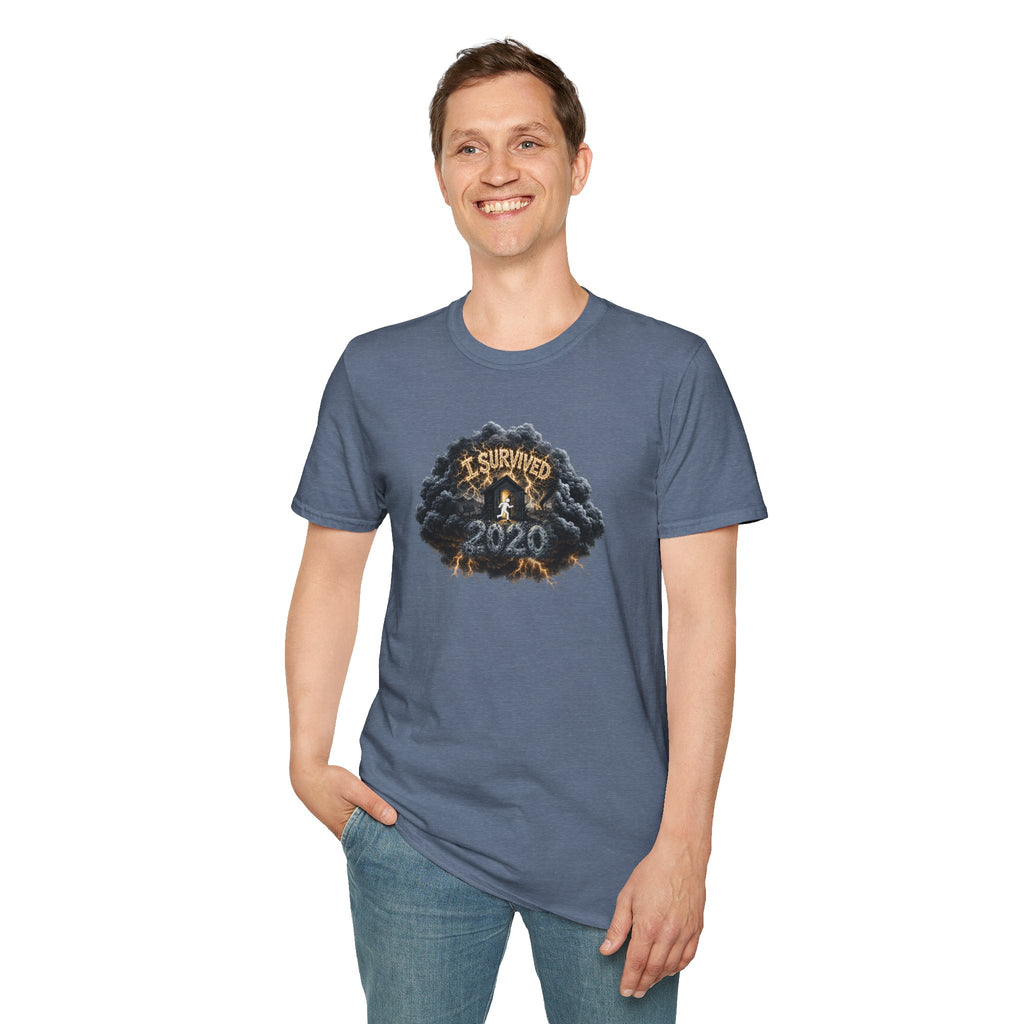 I Survived 2020 —  Original PILOT Design: Director's Cut Unisex Softstyle T-Shirt