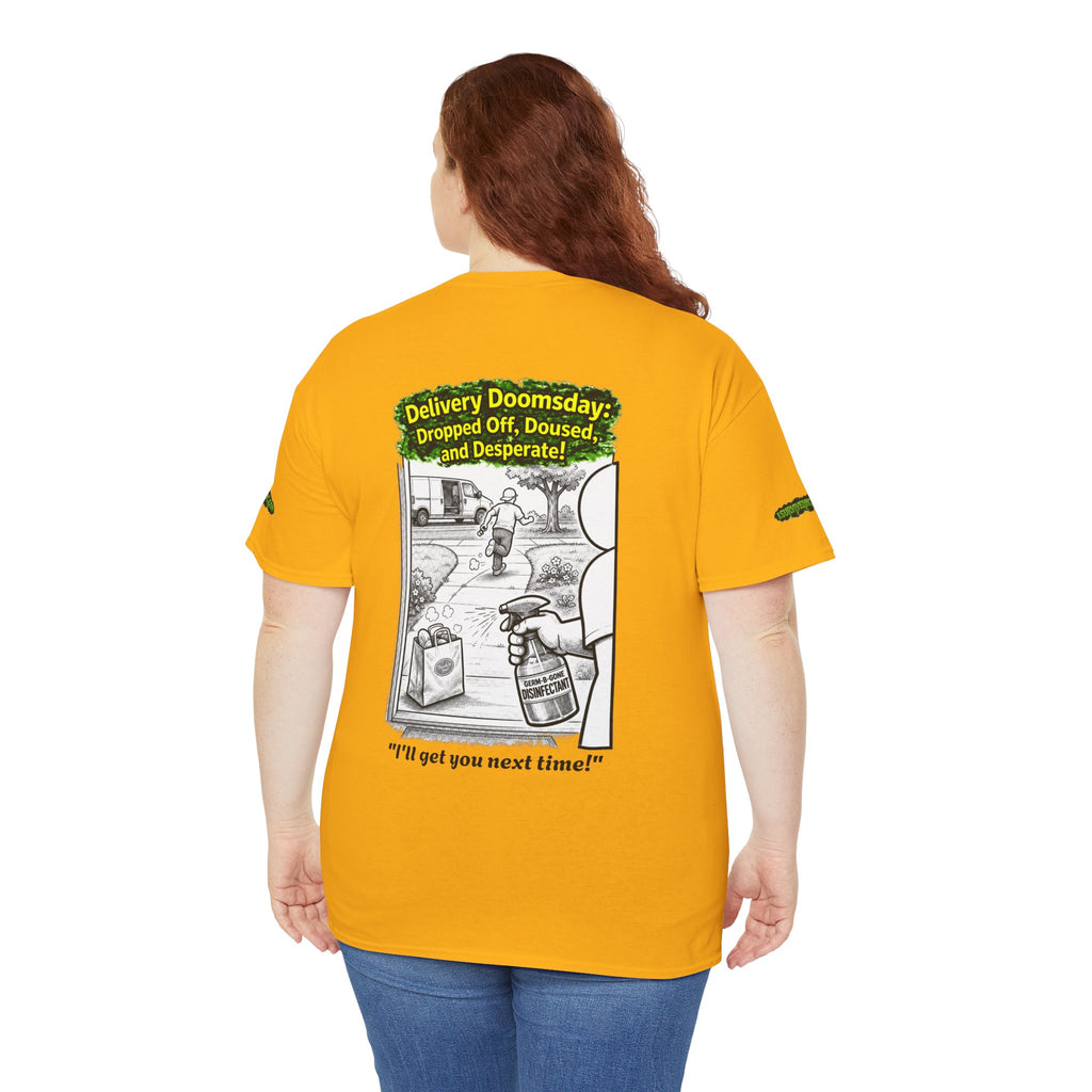 I Survived 2020 — PANDEMIC S1:E5: Director's Cut Special Edition "Delivery Doomsday" Unisex Heavy Cotton Tee