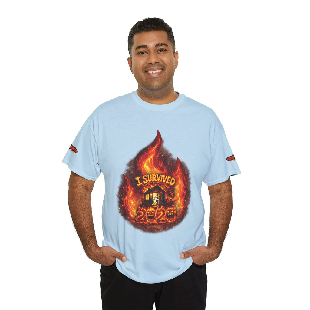 I Survived 2020 — Director's Cut S2:E1 "Berry Creek" | Wildfire Edition Memorial Unisex Heavy Cotton Tee (SPECIAL EDITION)