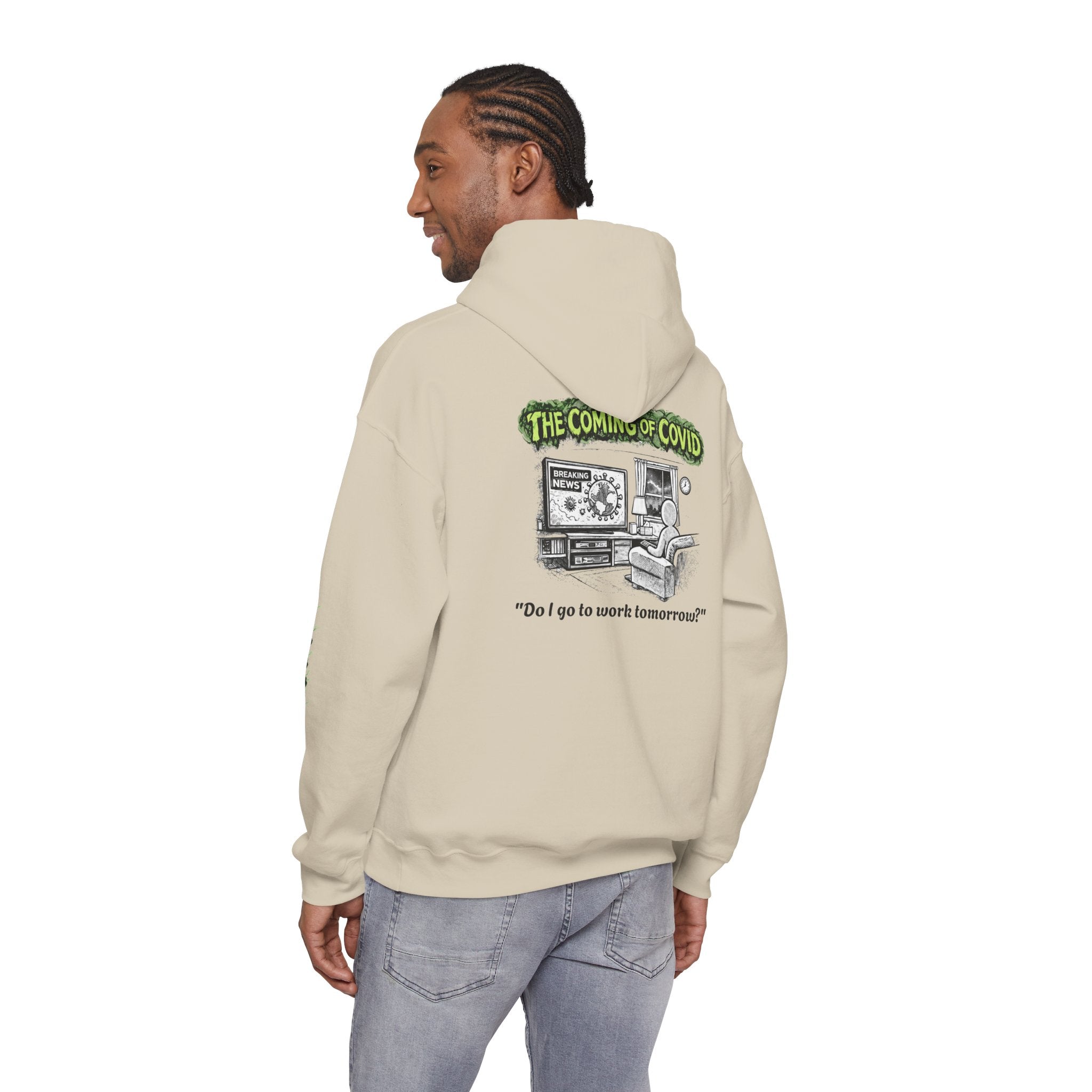 I Survived 2020 — Director's Cut S1:E2 "The Coming of COVID" | Pandemic Edition Hoodie Sweatshirt
