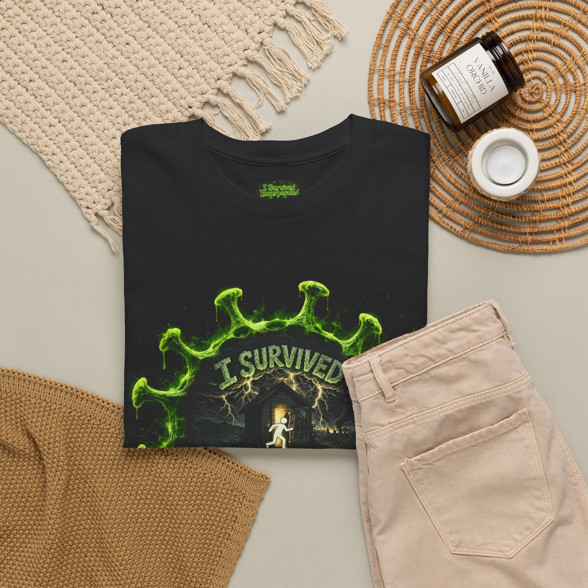 I Survived 2020 — Director's Cut S1:E4 "Mask Madness Mayhem Moment" | Pandemic Edition Unisex Heavy Cotton Tee