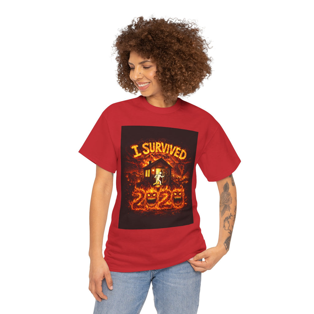 I Survived 2020 — S2:E1 "Berry Creek" | Wildfire Edition Memorial Unisex Heavy Cotton Tee