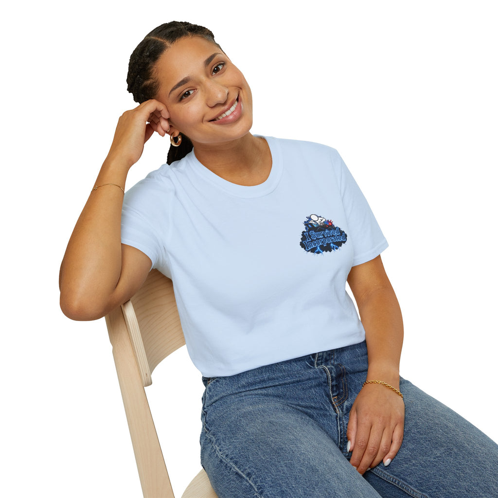 I Survived 2020 — "Please Stand By" Test Pattern Tee Lockdown Edition Summer Exclusive Unisex Softstyle T-Shirt
