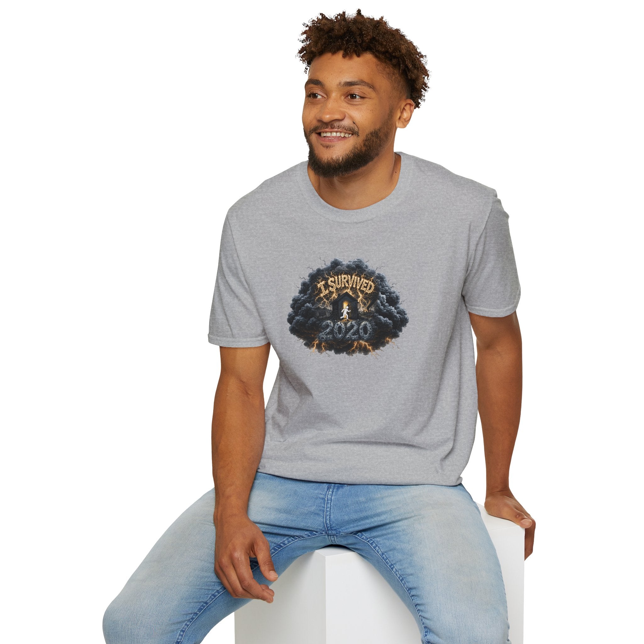 I Survived 2020 —  Original PILOT Design: Director's Cut Unisex Softstyle T-Shirt