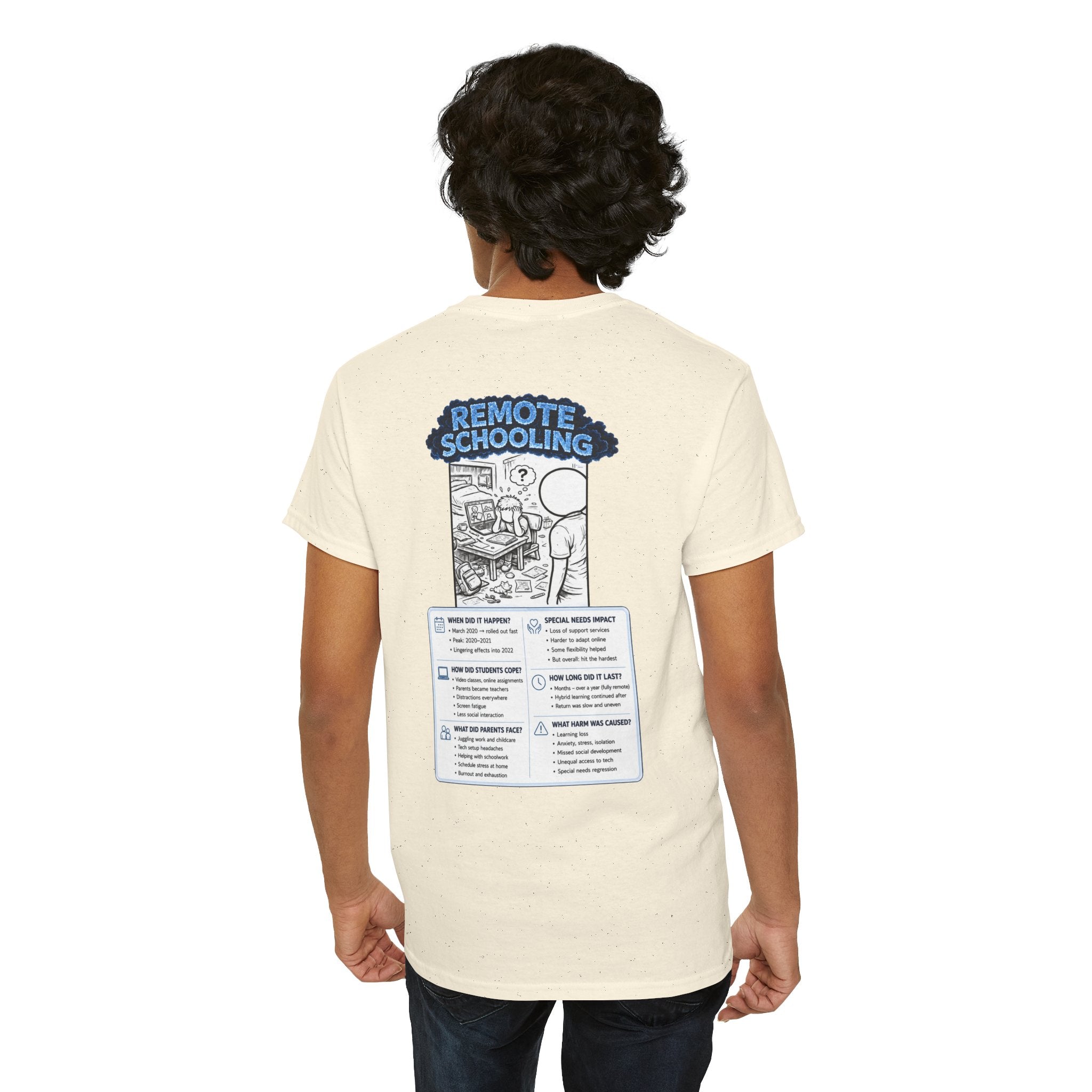 I Survived 2020 — LOCKDOWN S3:E3: "Remote Schooling" Documentary Tee