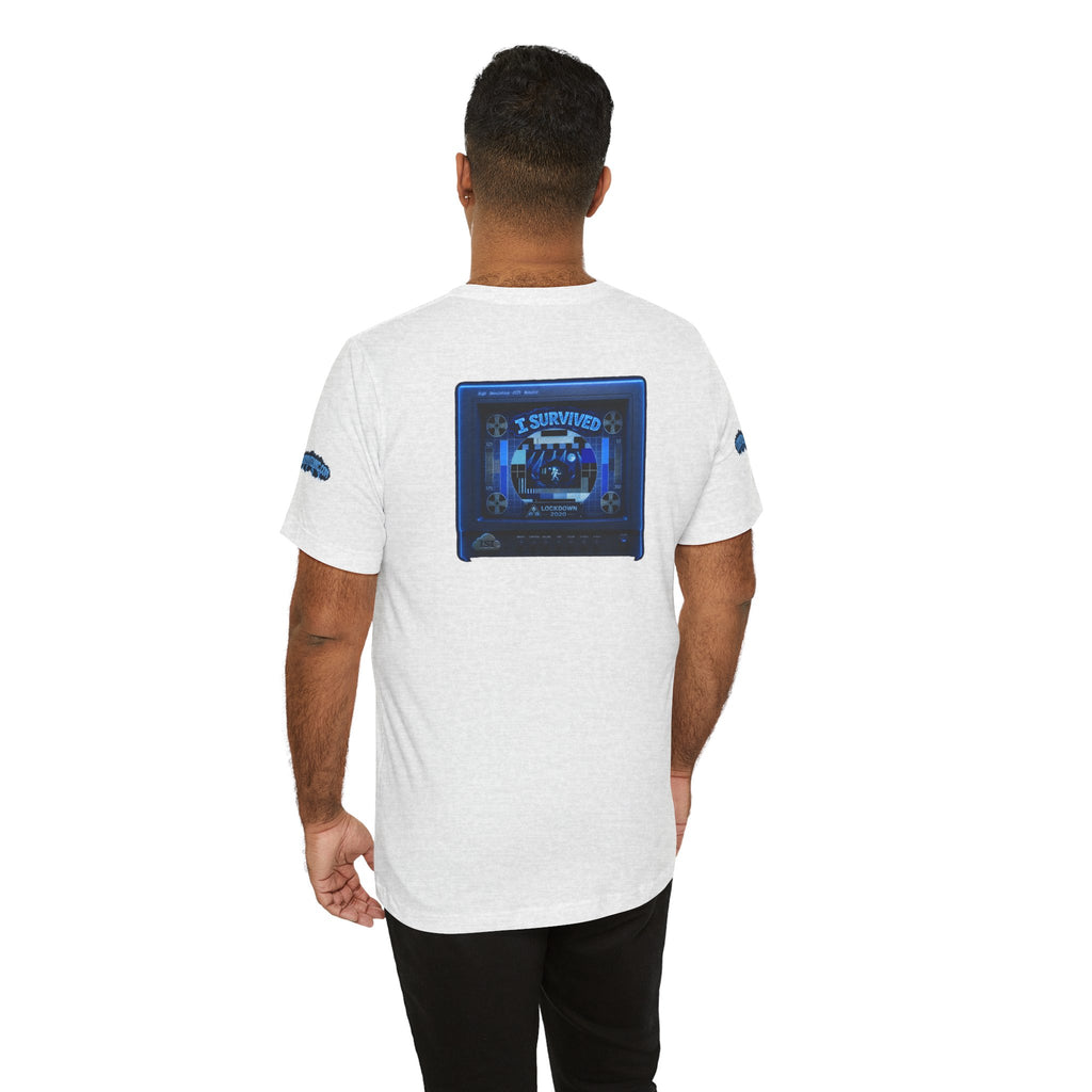 I Survived 2020 — "Please Stand By" Test Pattern Tee Lockdown Special Edition Summer Exclusive Unisex Jersey Short Sleeve Tee