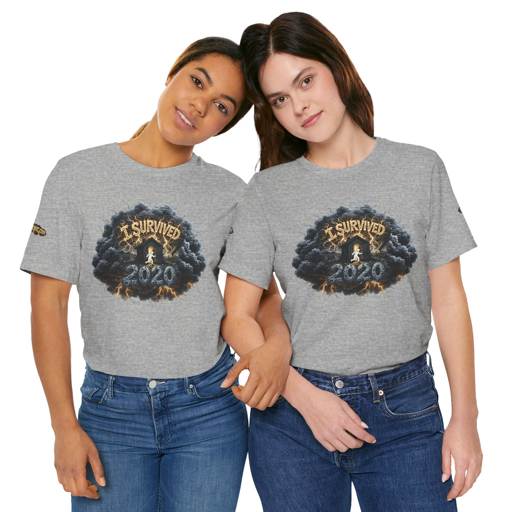 I Survived 2020 — Director's Cut Original Design Teaser Tee | Season 1 Premiere Drop Unisex Jersey Short Sleeve Tee