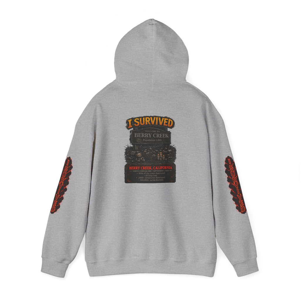 I Survived 2020 — Director's Cut S2:E1 "Berry Creek" | Wildfire Edition Memorial Hoodie Sweatshirt