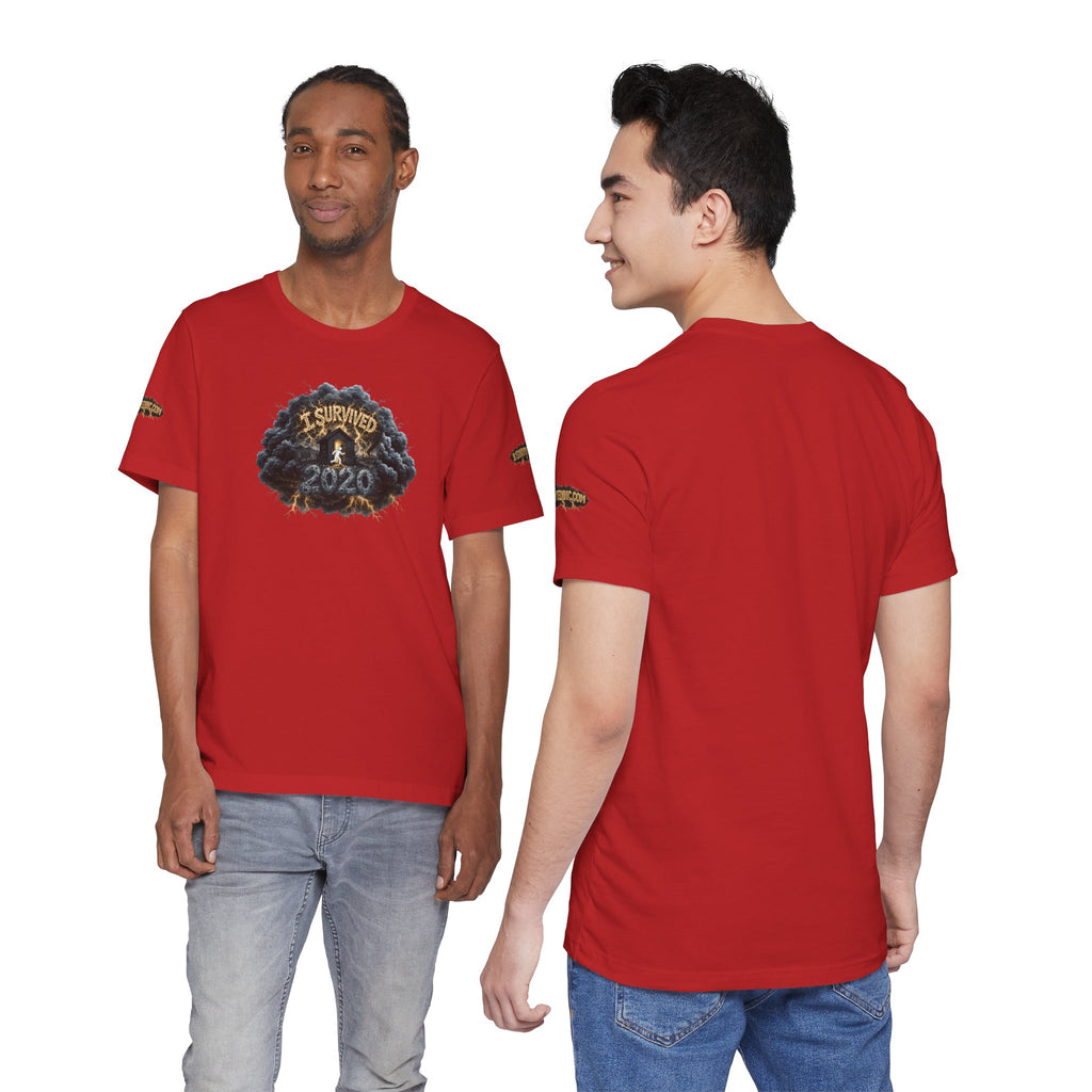 I Survived 2020 — Original PILOT Design: Director's Cut Unisex Jersey Short Sleeve Tee