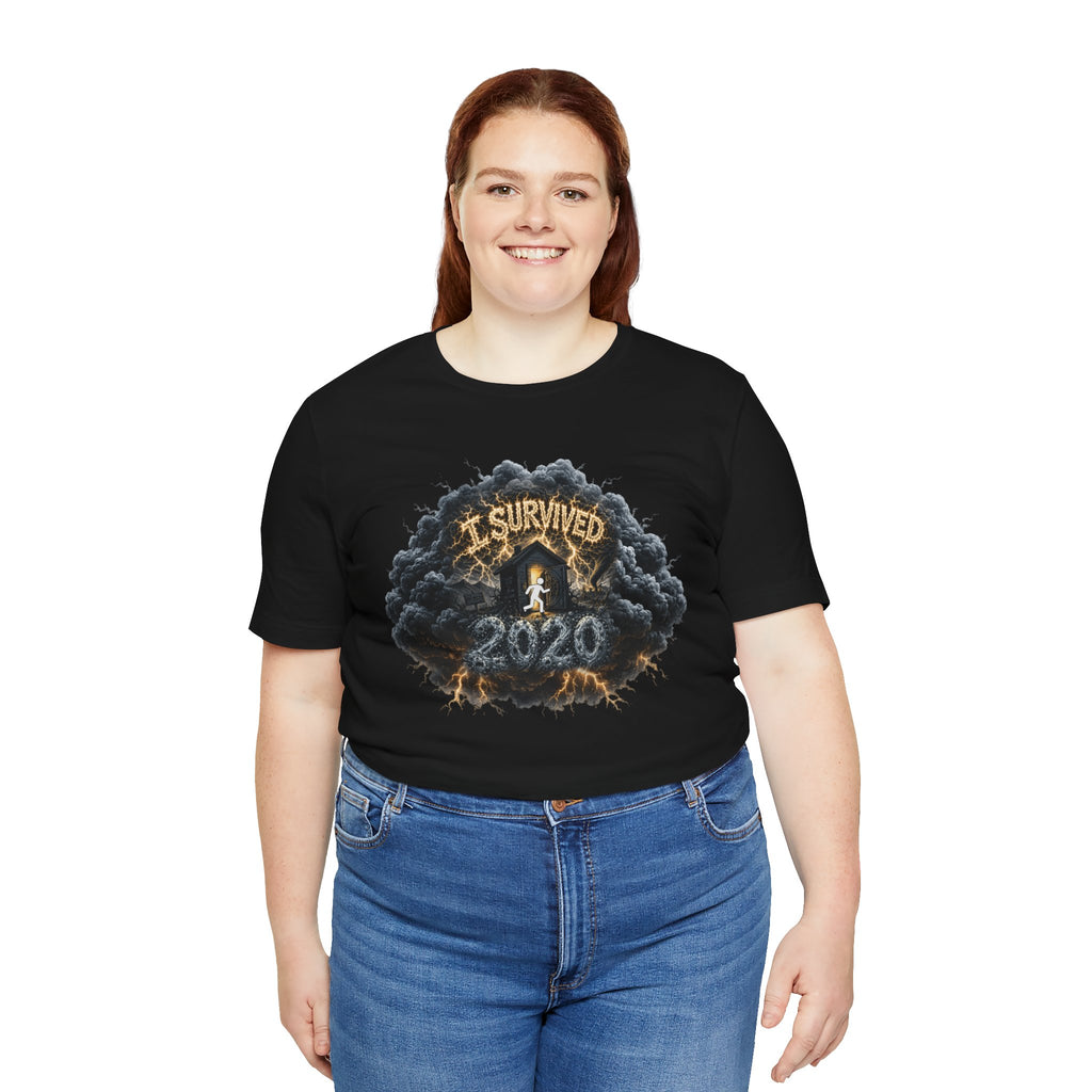 I Survived 2020 — Director's Cut Original Design Teaser Tee | Season 1 Premiere Drop Unisex Jersey Short Sleeve Tee