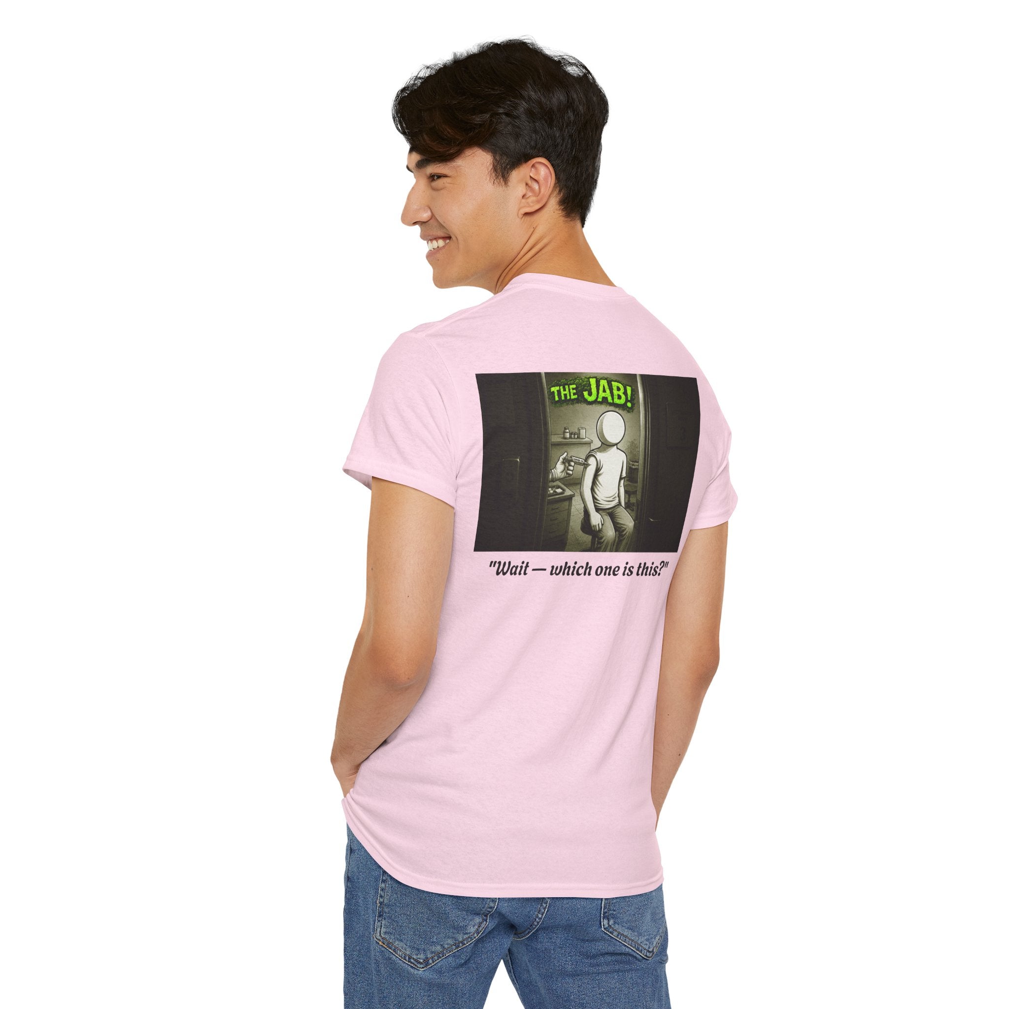 Sobreviví al 2020 — T1:E3 "¡La vacuna!" | Camiseta unisex de algodón grueso Edición Pandemia
