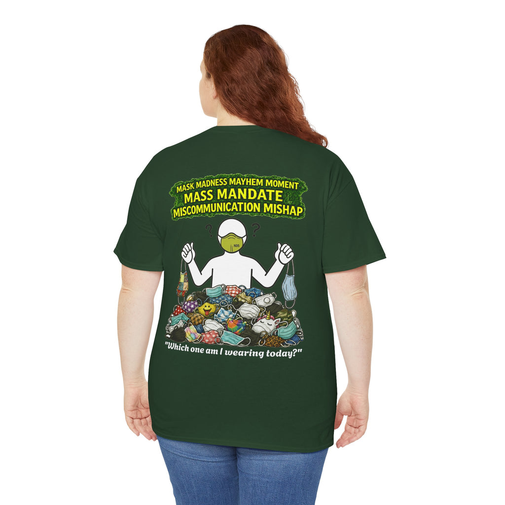 Sobreviví al 2020 — T1:E4 "Caos en Mascarillas: Un Momento de Locura" | Camiseta Unisex de Algodón Grueso Edición Pandemia (EDICIÓN ESPECIAL)