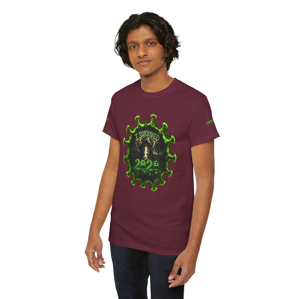 I Survived 2020 — Director's Cut S1:E1 "COVID-19: The Coronavirus" | Pandemic Edition Tee Unisex Garment-Dyed T-shirt (SPECIAL EDITION)