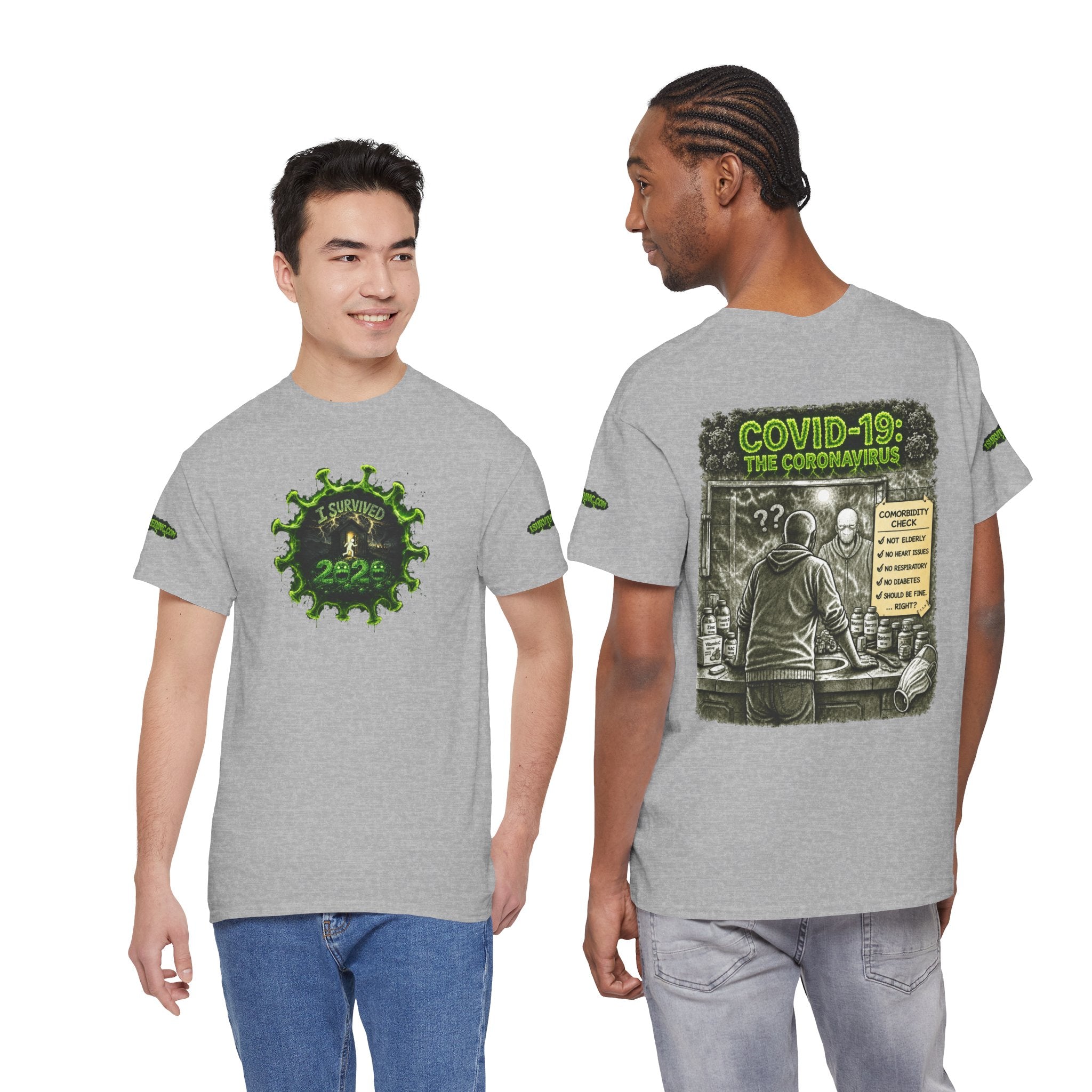 I Survived 2020 — PANDEMIC S1:E1: Director's Cut Special Edition "COVID-19: The Coronavirus" Unisex Garment-Dyed Tee
