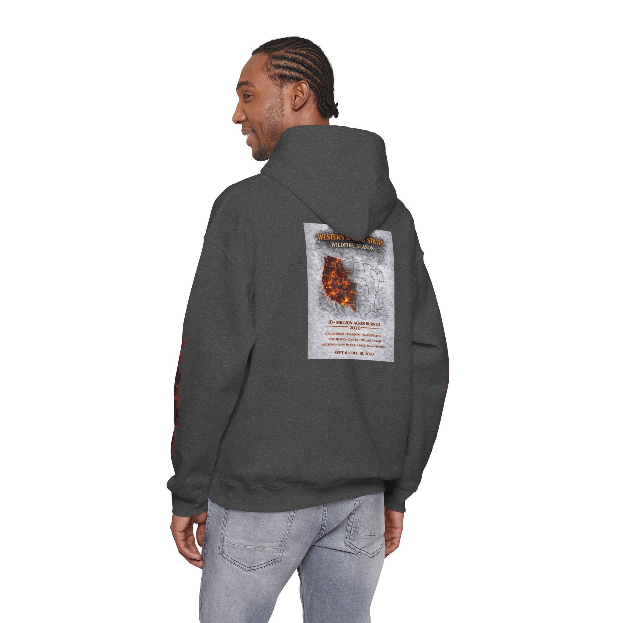 I Survived 2020 — WILDFIRES S2:E4: "Western U.S." Memorial Hoodie